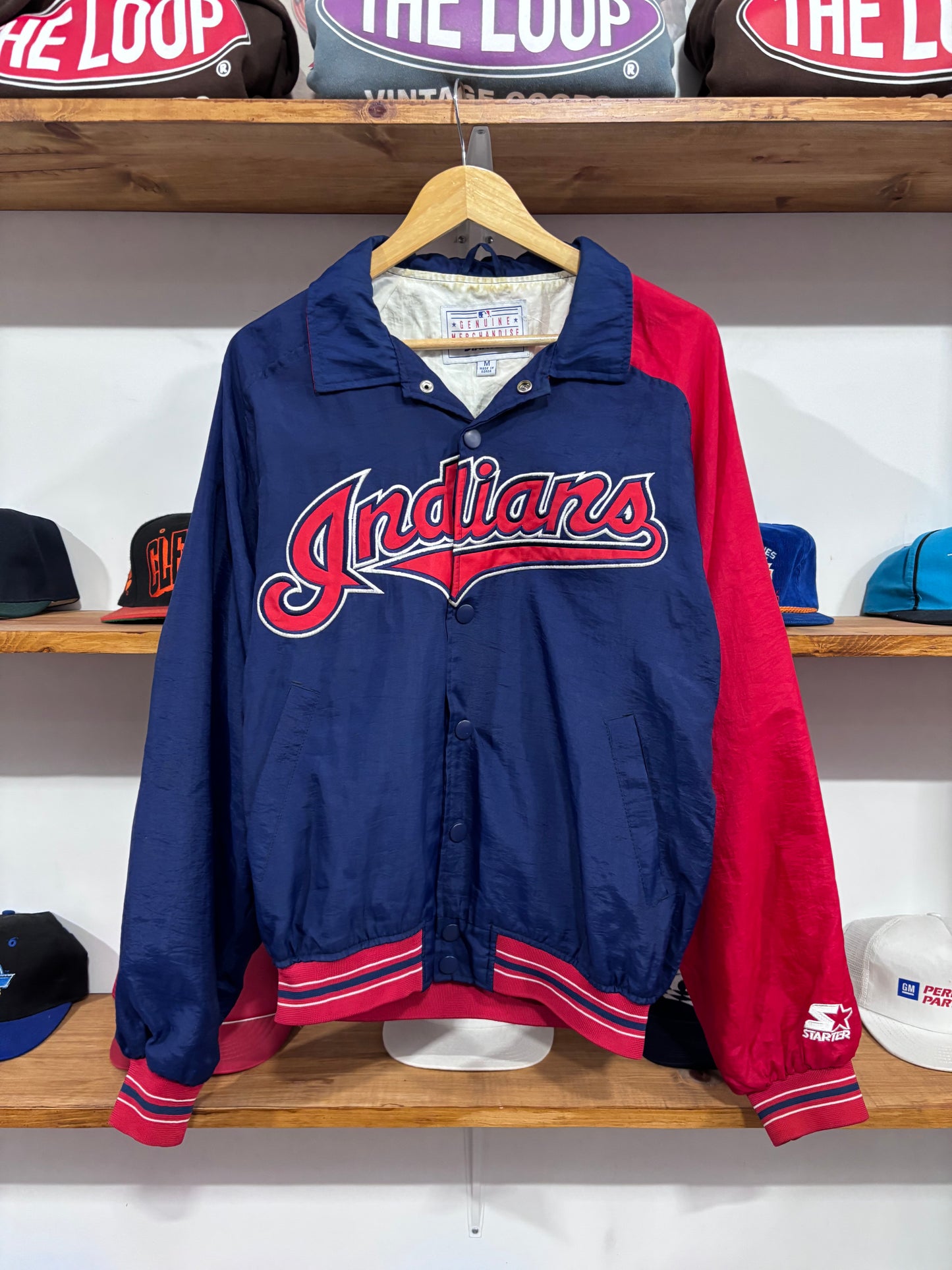 Vintage Cleveland Indians Starter Jacket