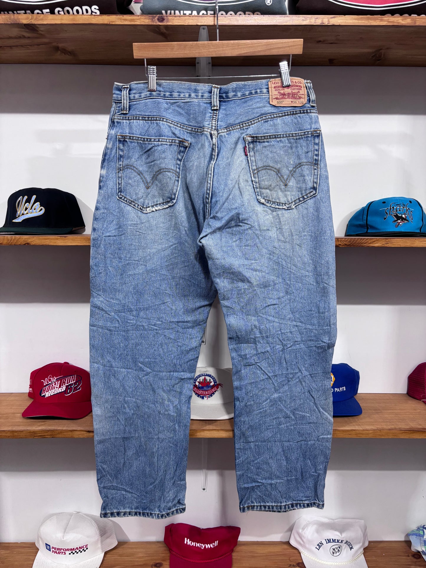 Vintage Levi’s 505 Distressed Jeans