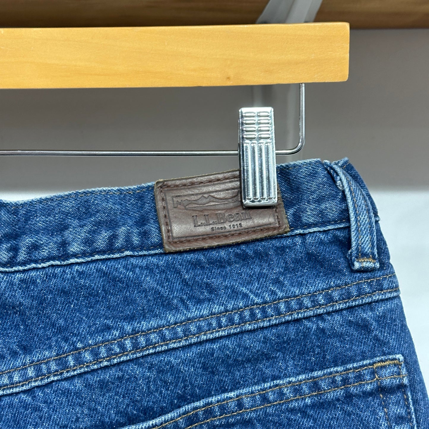 Vintage L.L.Bean Blanket Lined Blue Jeans