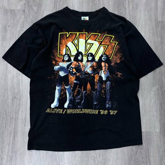 Vintage Kiss Alive/Worldwide ‘96 ‘97 Tour Tee