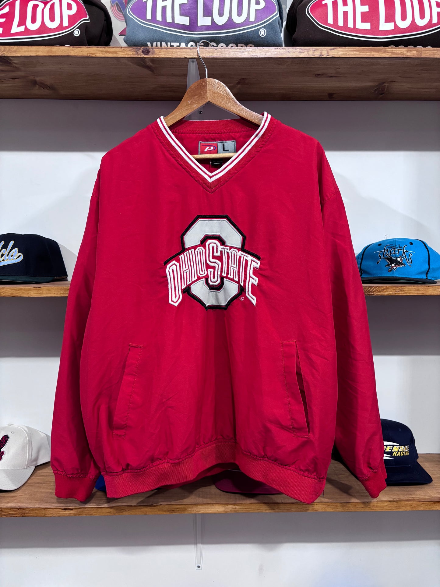 Vintage Ohio State Pro Player Pullover Windbreaker