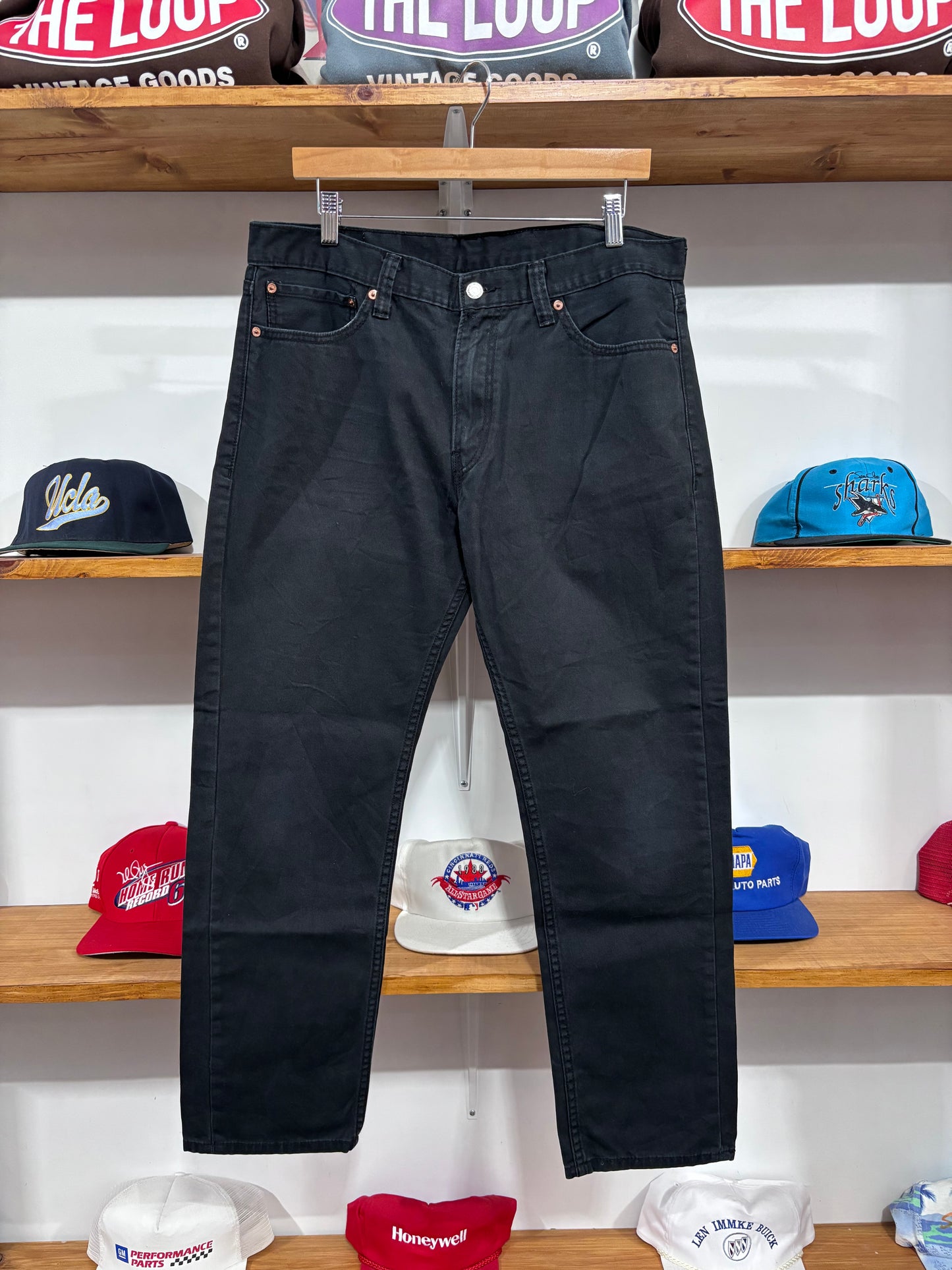 Vintage Levi’s 511 Black Denim Jeans