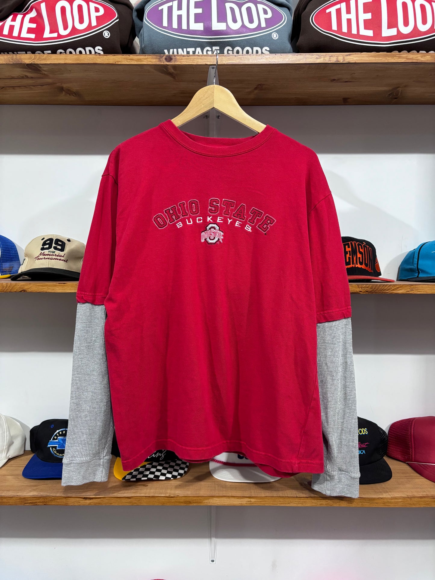 Vintage Ohio State Thermal Long Sleeve