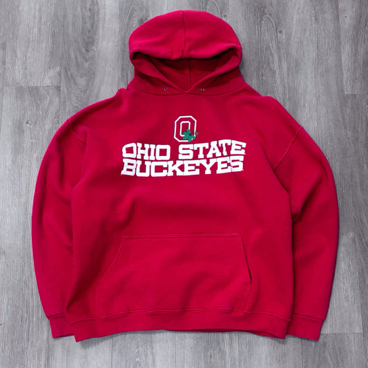 Vintage Ohio State Buckeyes Spellout Hoodie