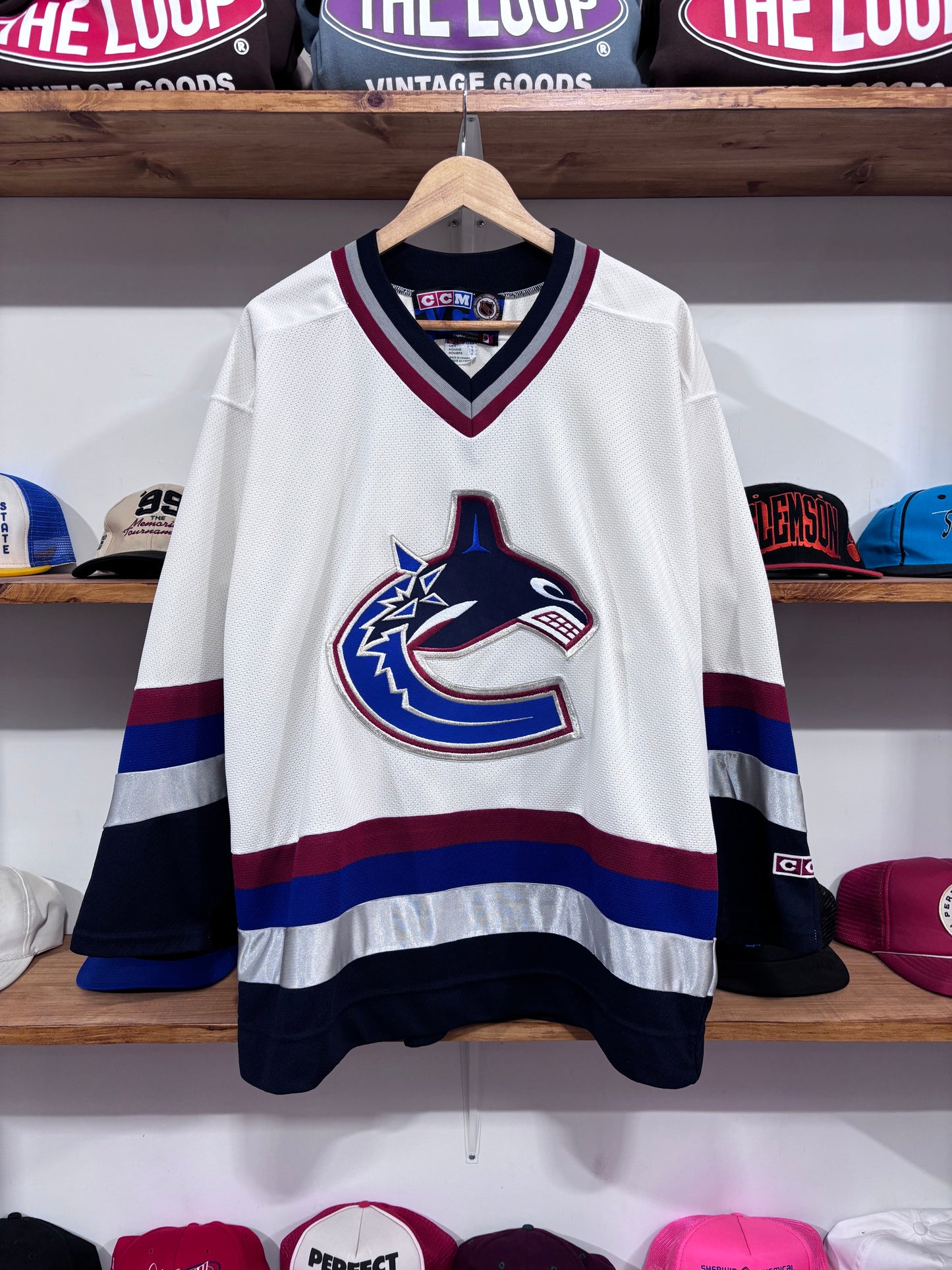 Vintage Vancouver Canucks Hockey Jersey