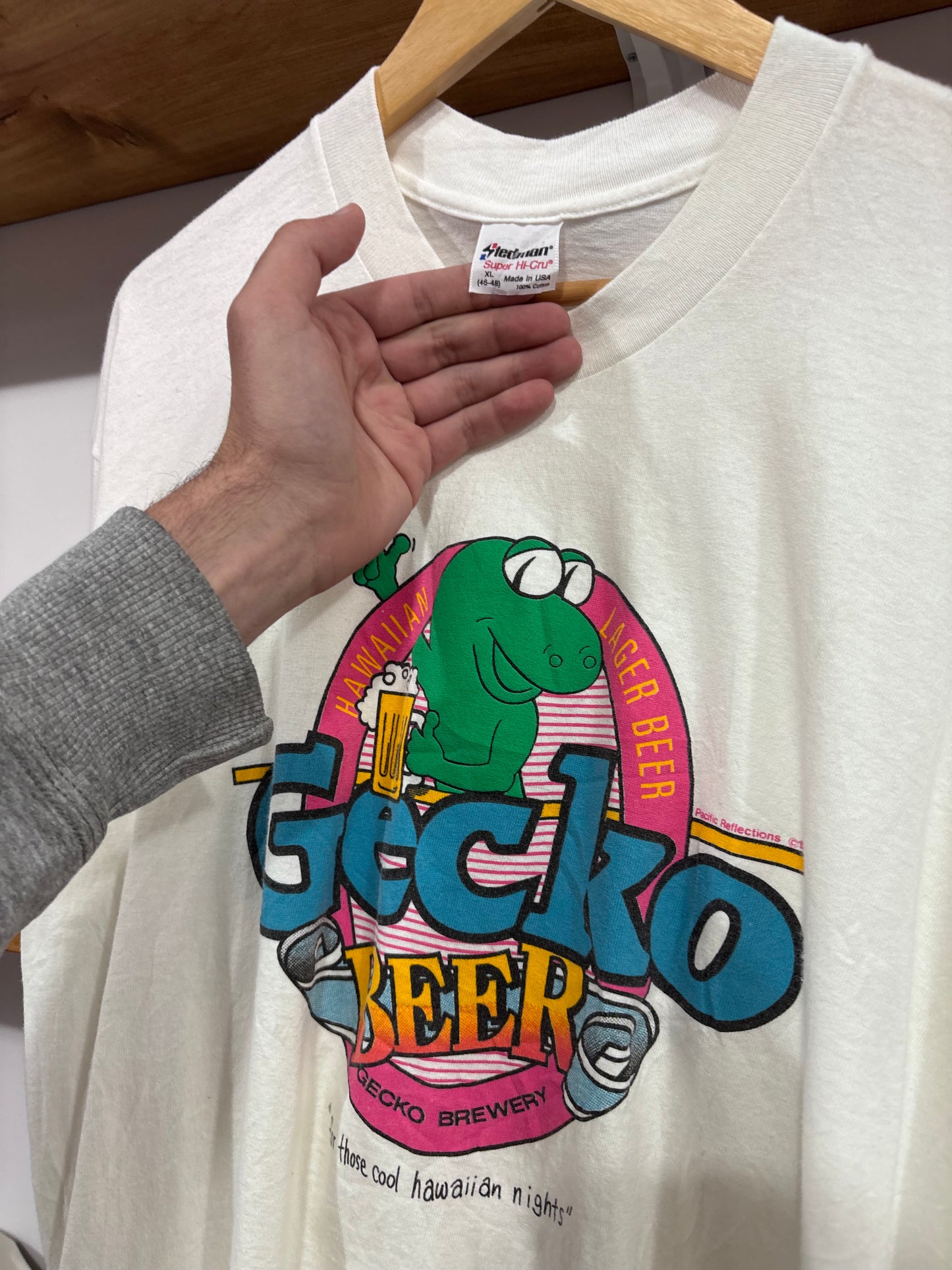 Vintage Gecko Beer Tee