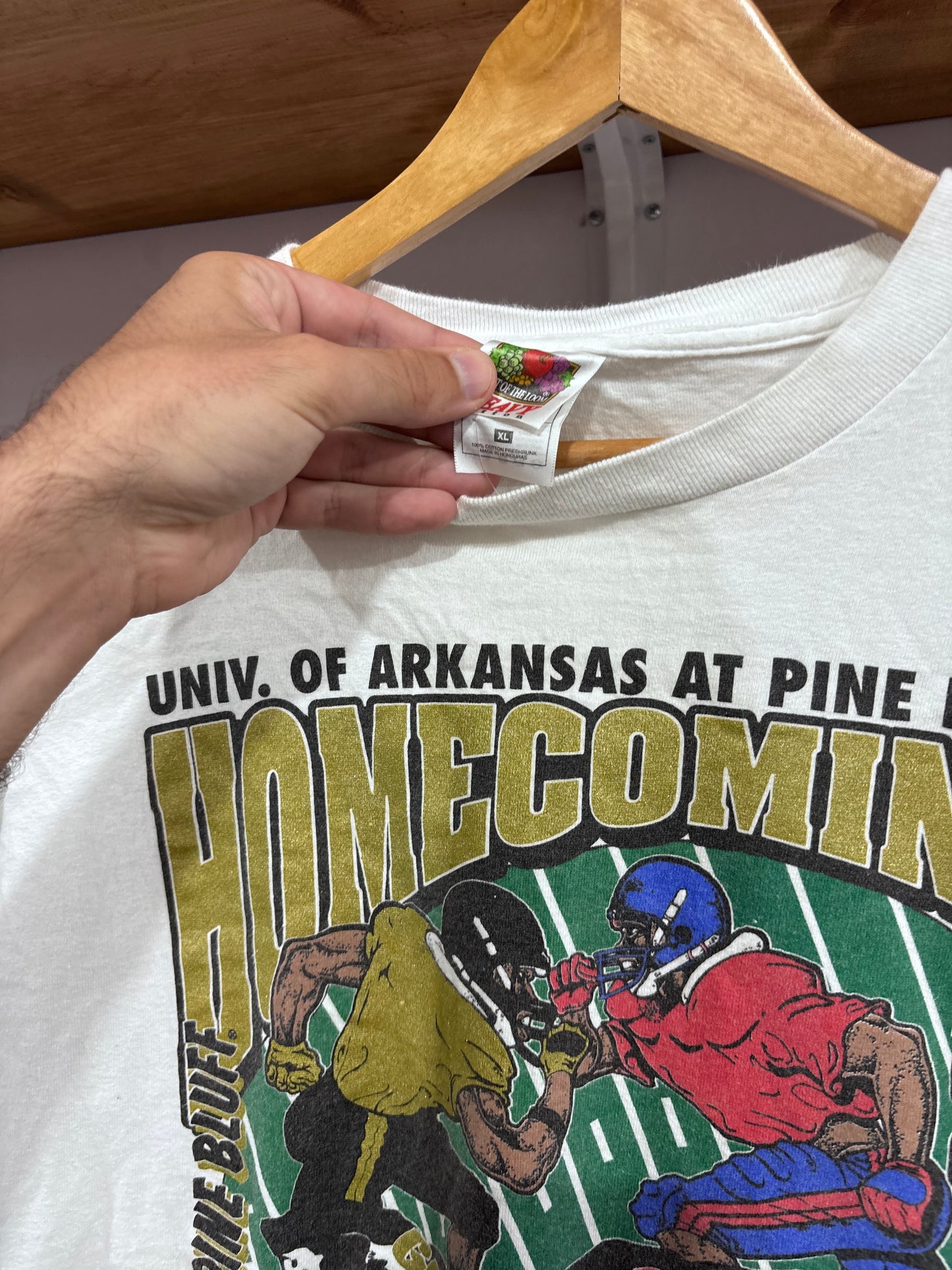Vintage Arkansas Pine Bluff vs Lane College Football Tee