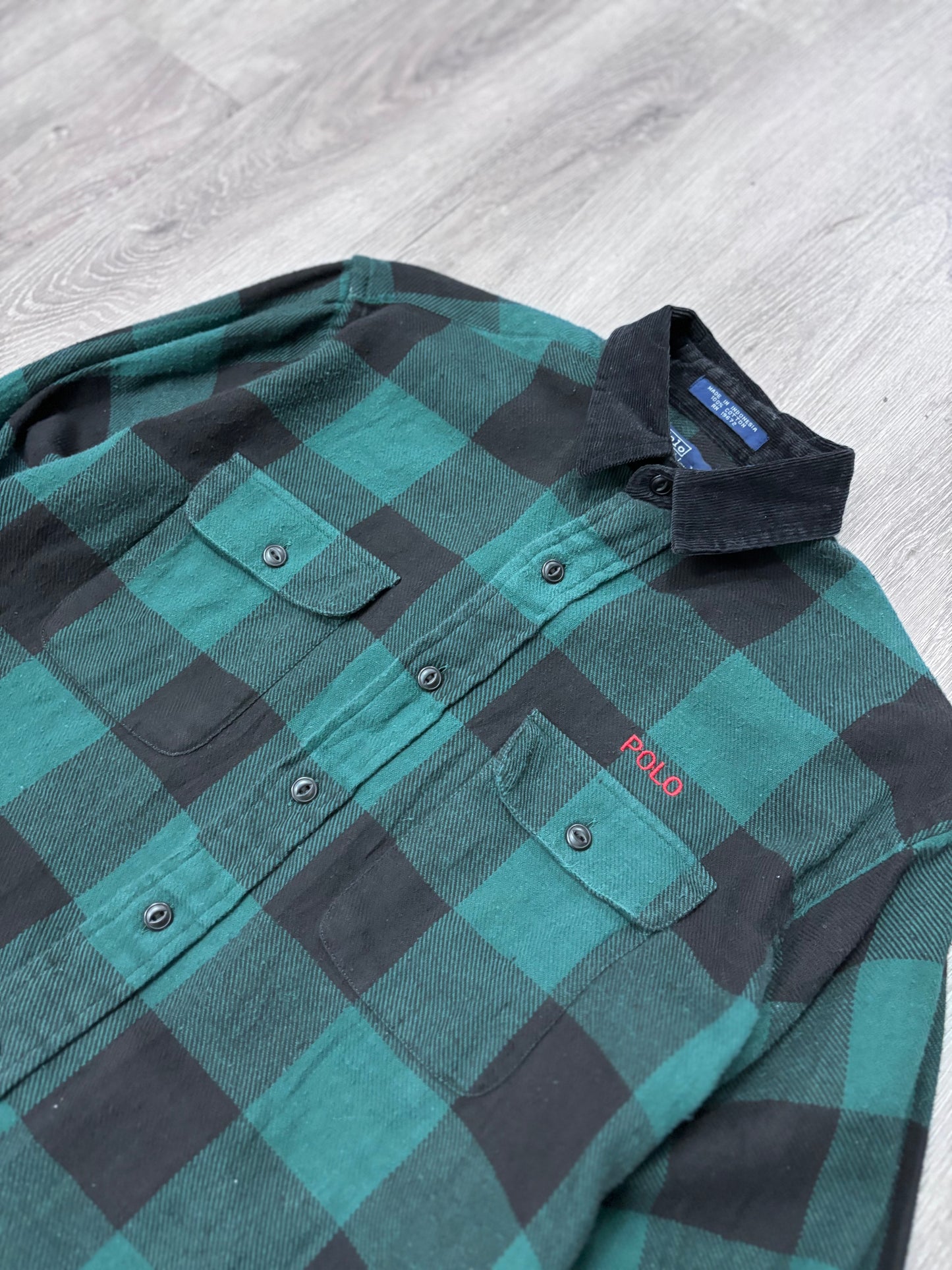 Vintage Ralph Lauren Polo Checkered Button Up