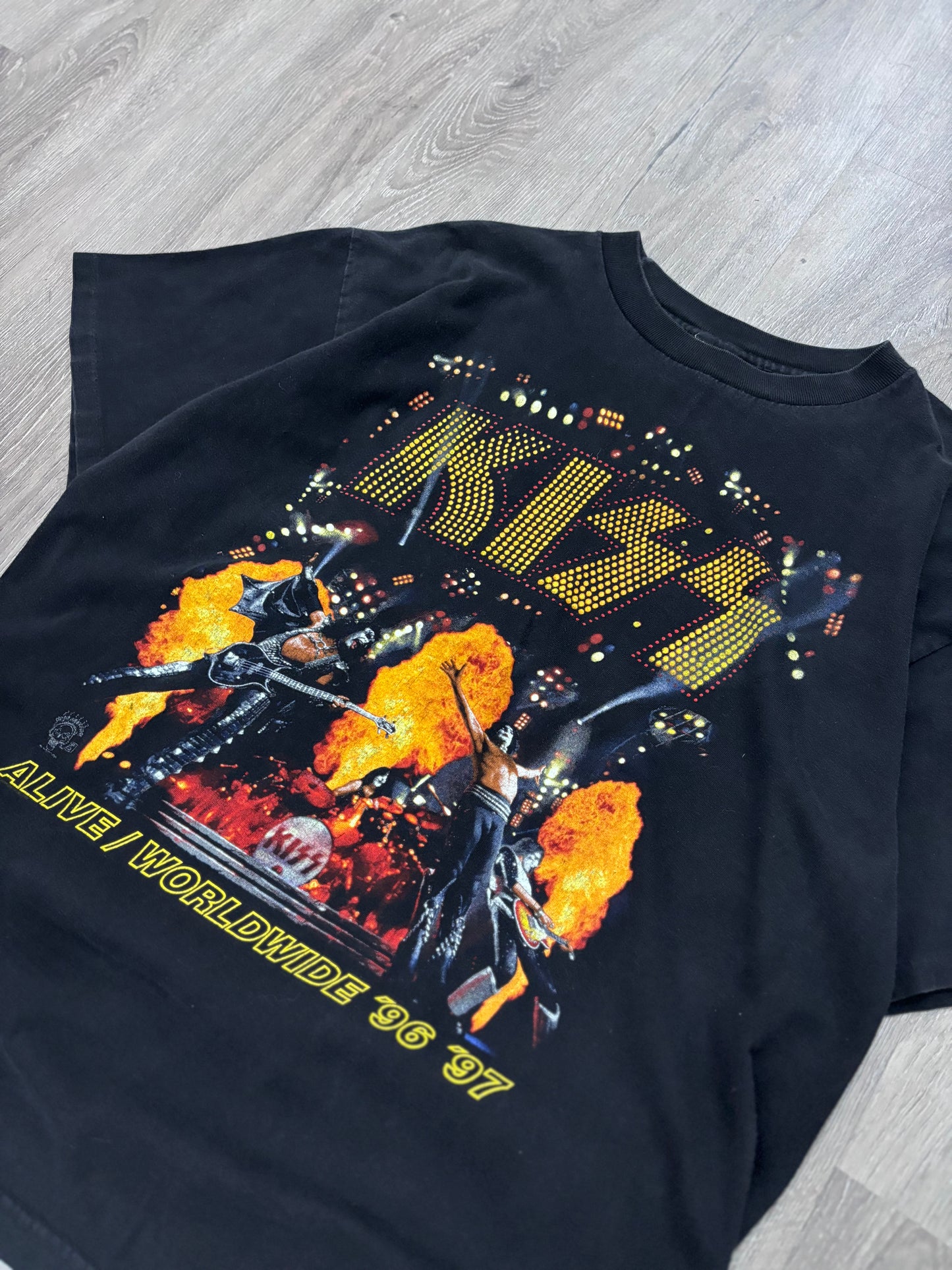 Vintage Kiss Alive/Worldwide ‘96 ‘97 Tour Tee