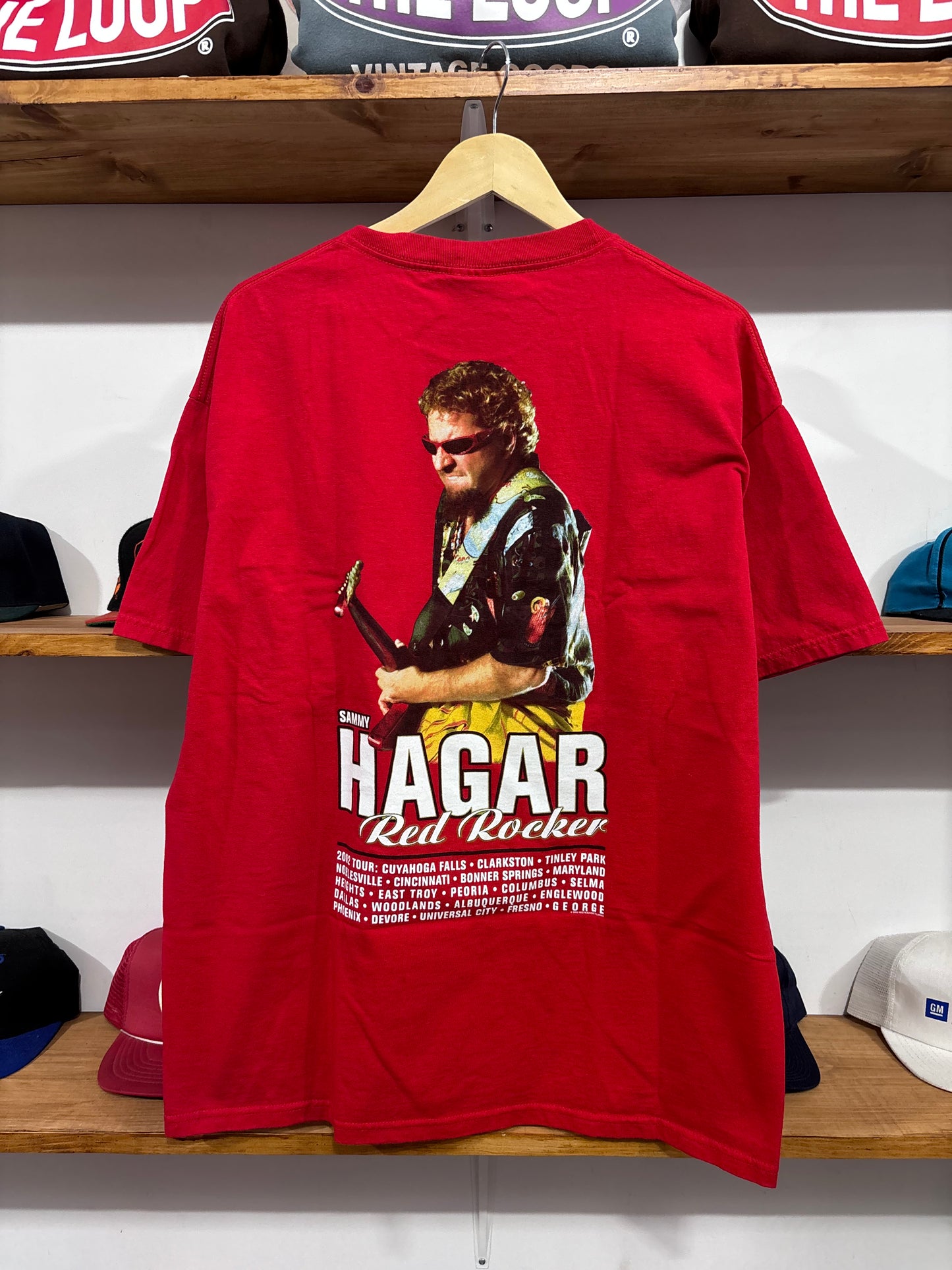 Vintage Sammy Hagar Tour Band Tee