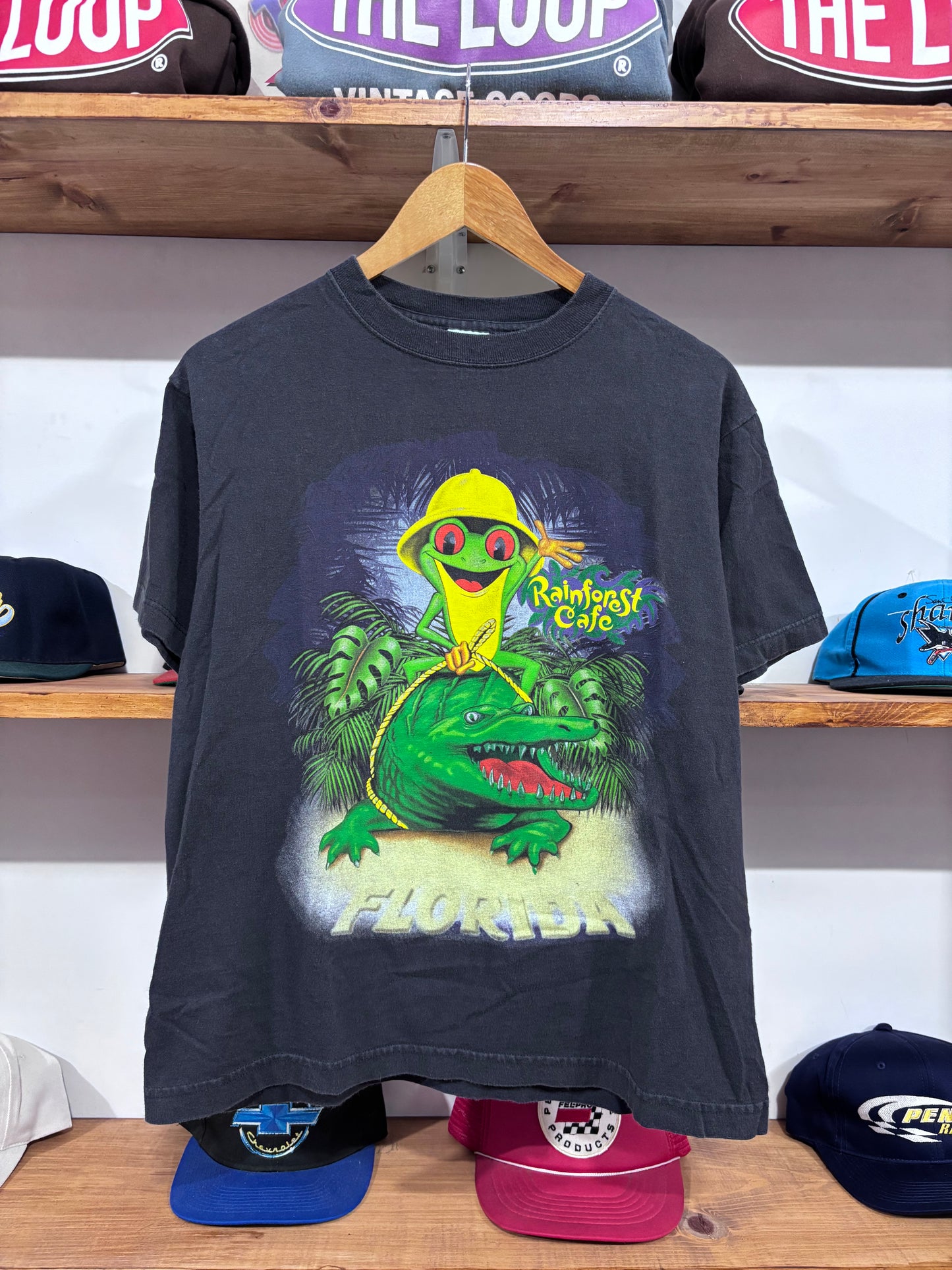 Vintage Rainforest Cafe Florida Tee