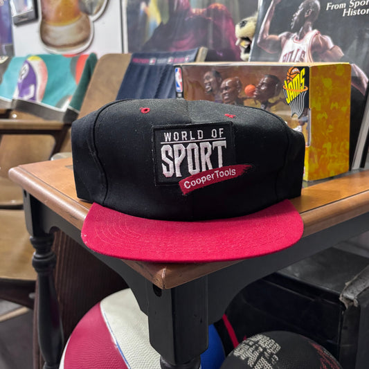 Vintage World Of Sport Tool Hat