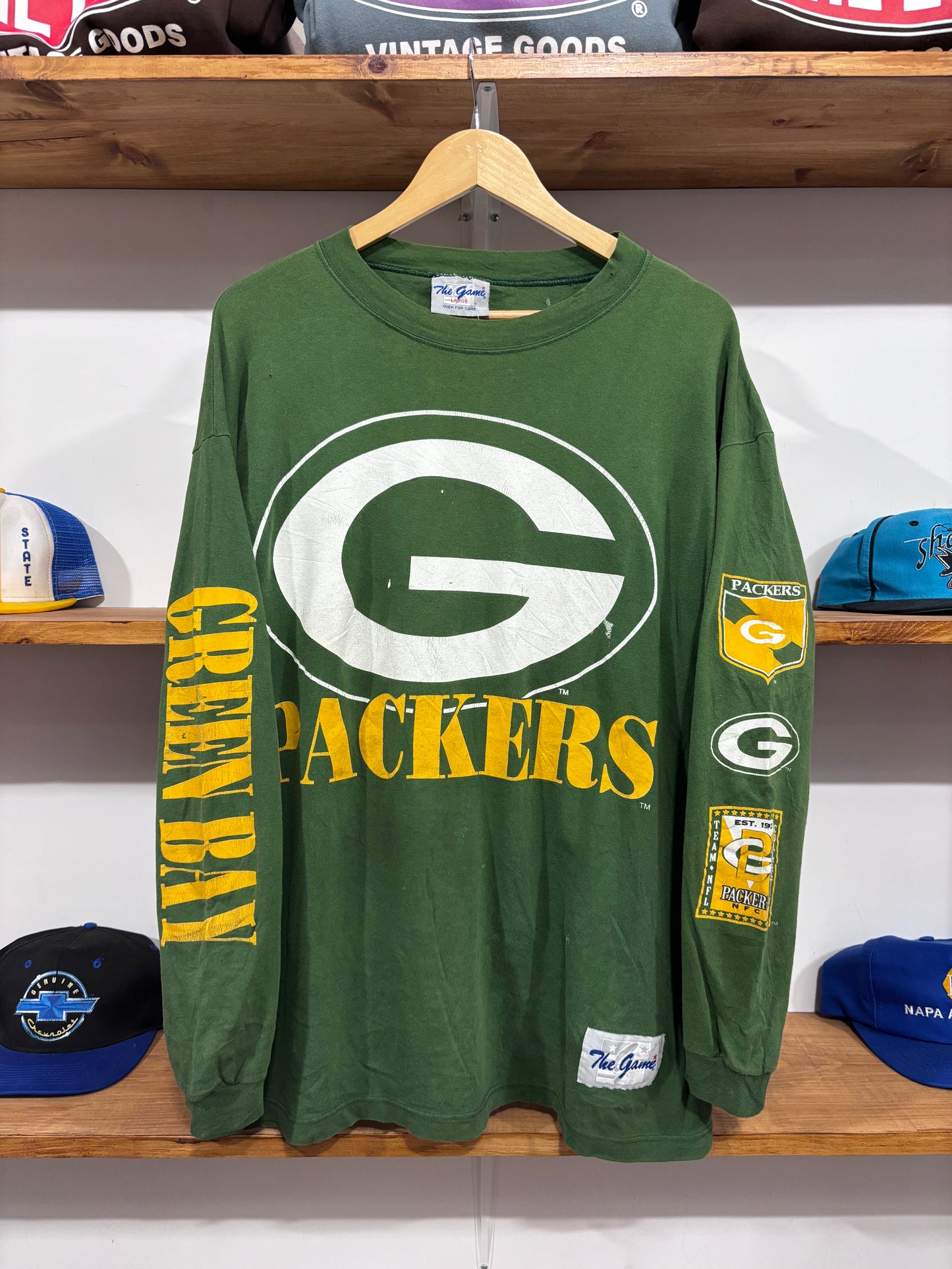 Vintage Green Bay Packers Long Sleeve