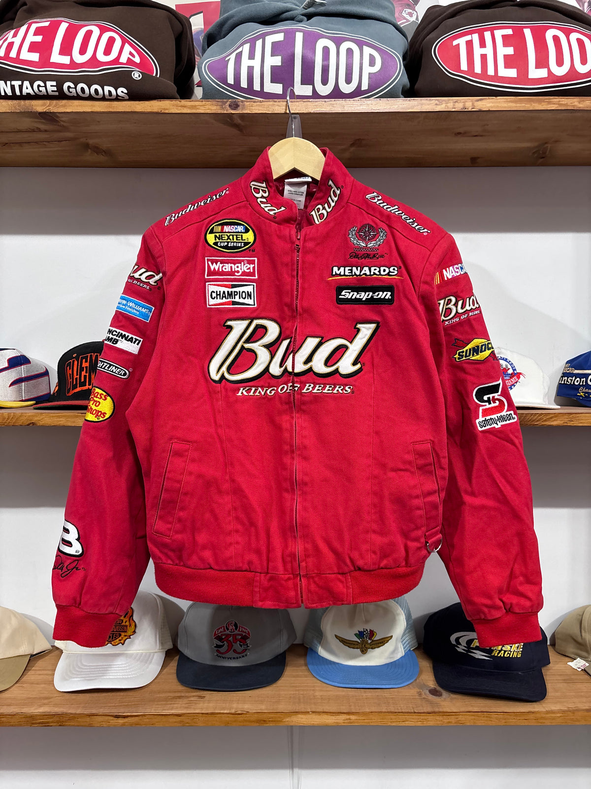 Vintage Budweiser Racing Jacket