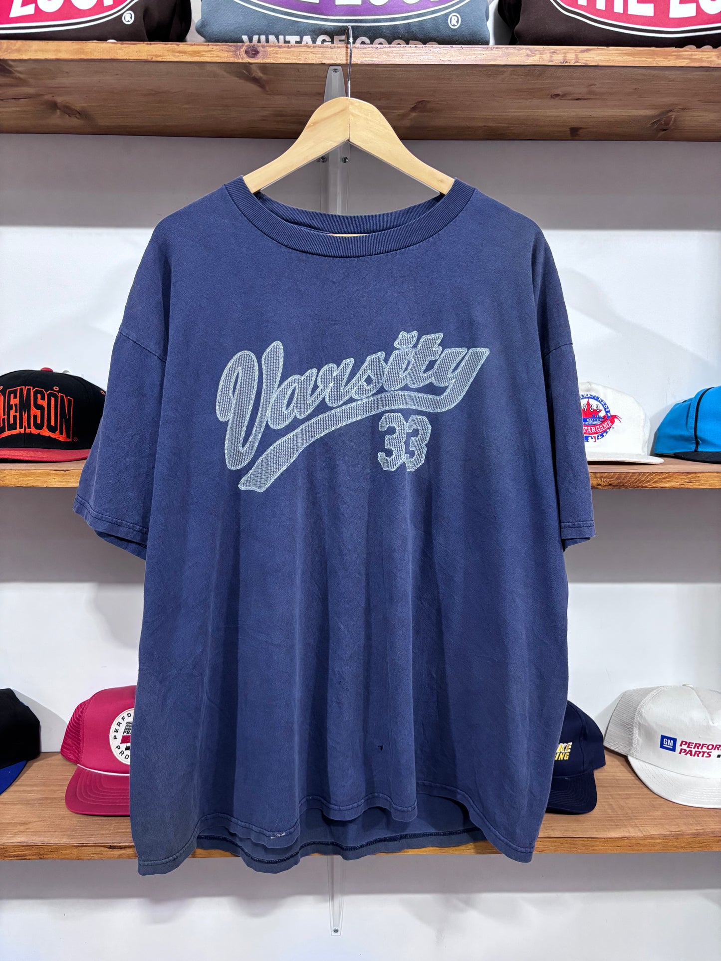Vintage Varsity Navy Tee