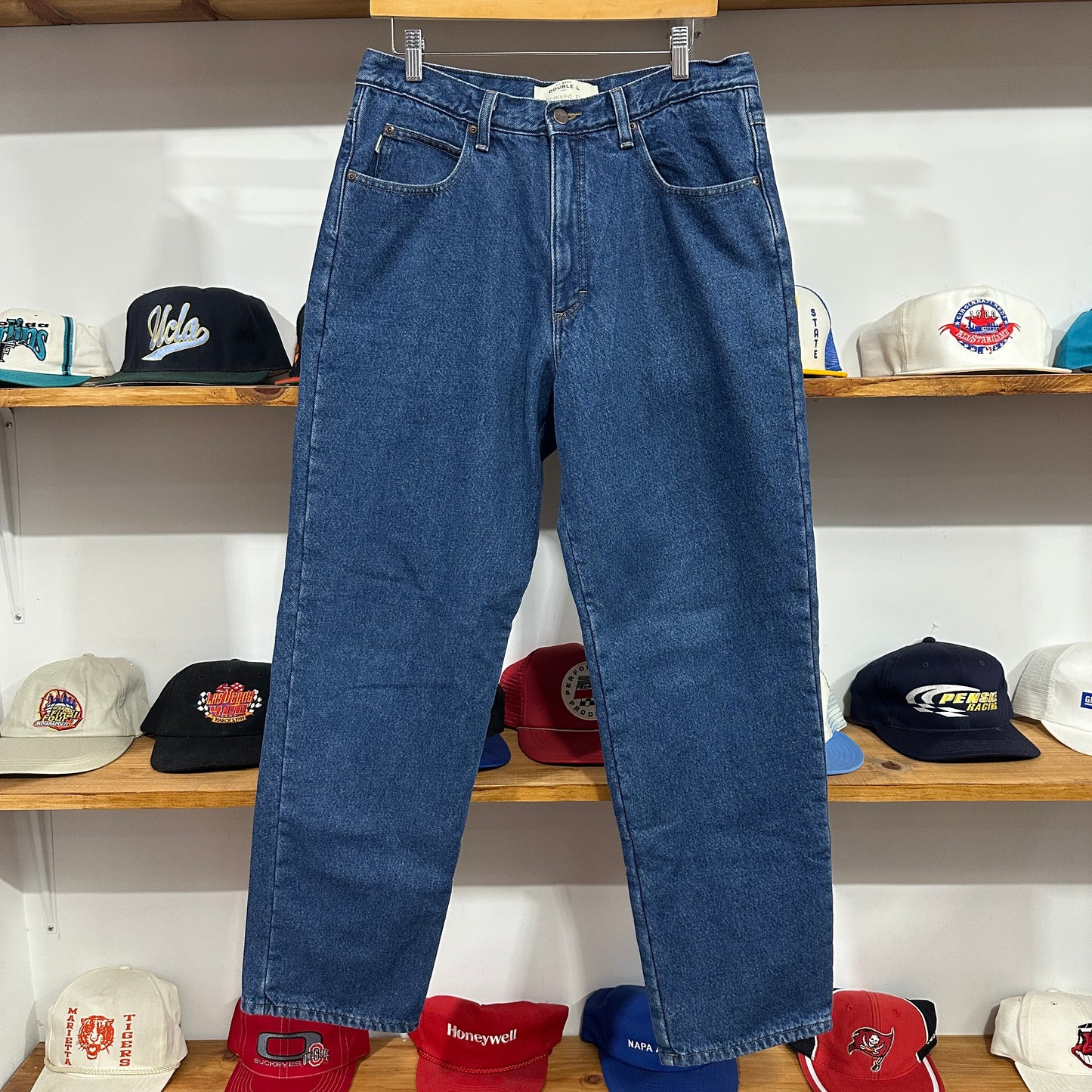 Vintage L.L.Bean Blanket Lined Blue Jeans