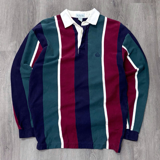 Vintage IZOD Striped Polo