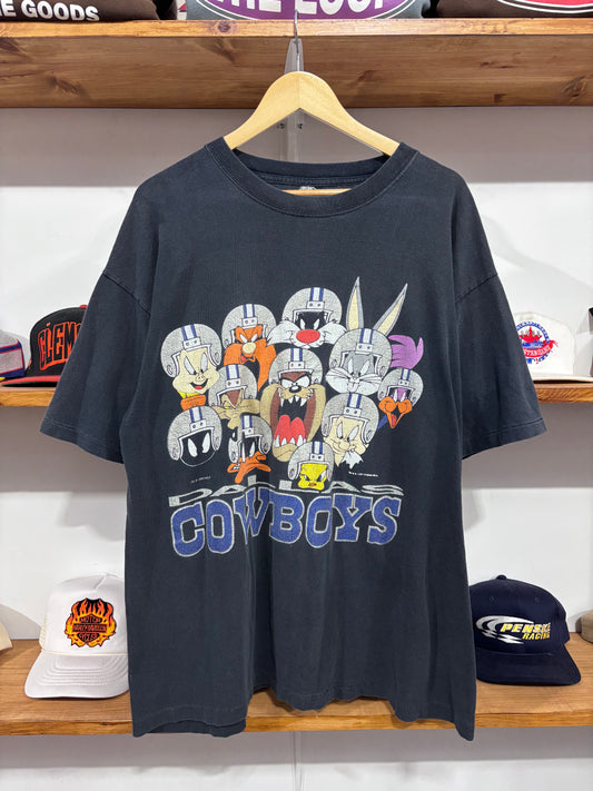 Vintage Looney Tunes Dallas Cowboys Tee