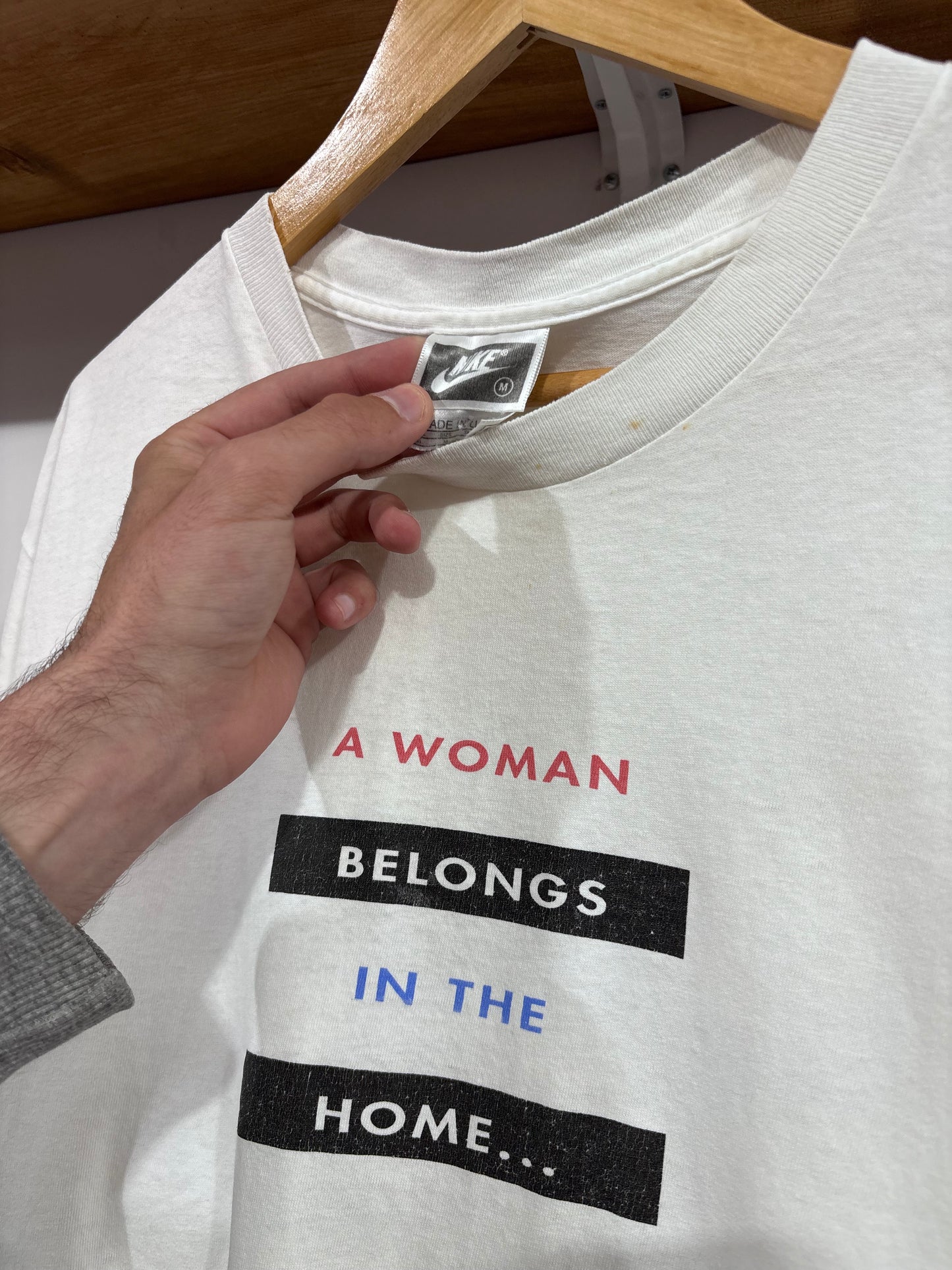Vintage Nike Feminism Promo Tee