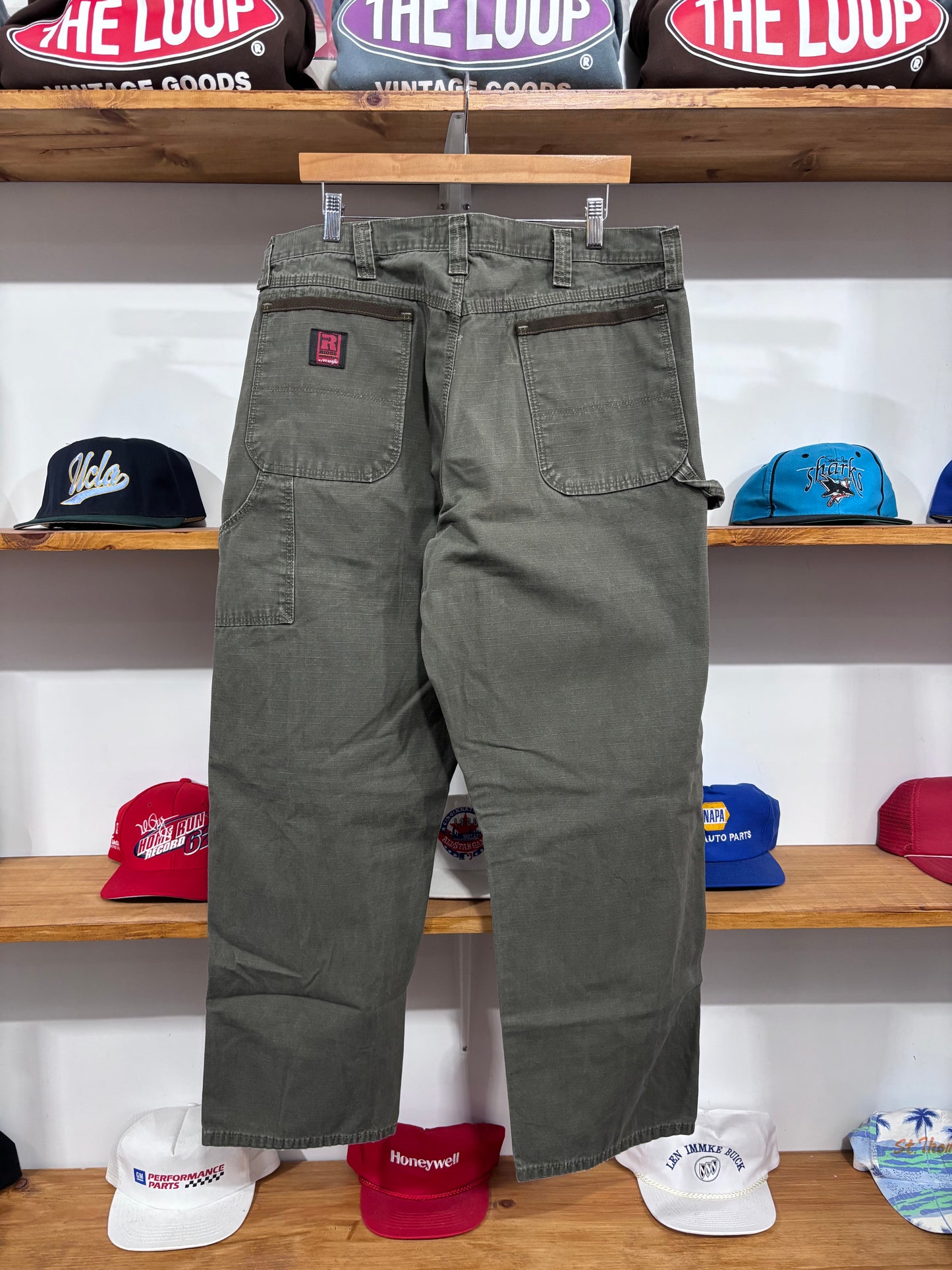 Vintage Wrangler Green Carpenter Pants