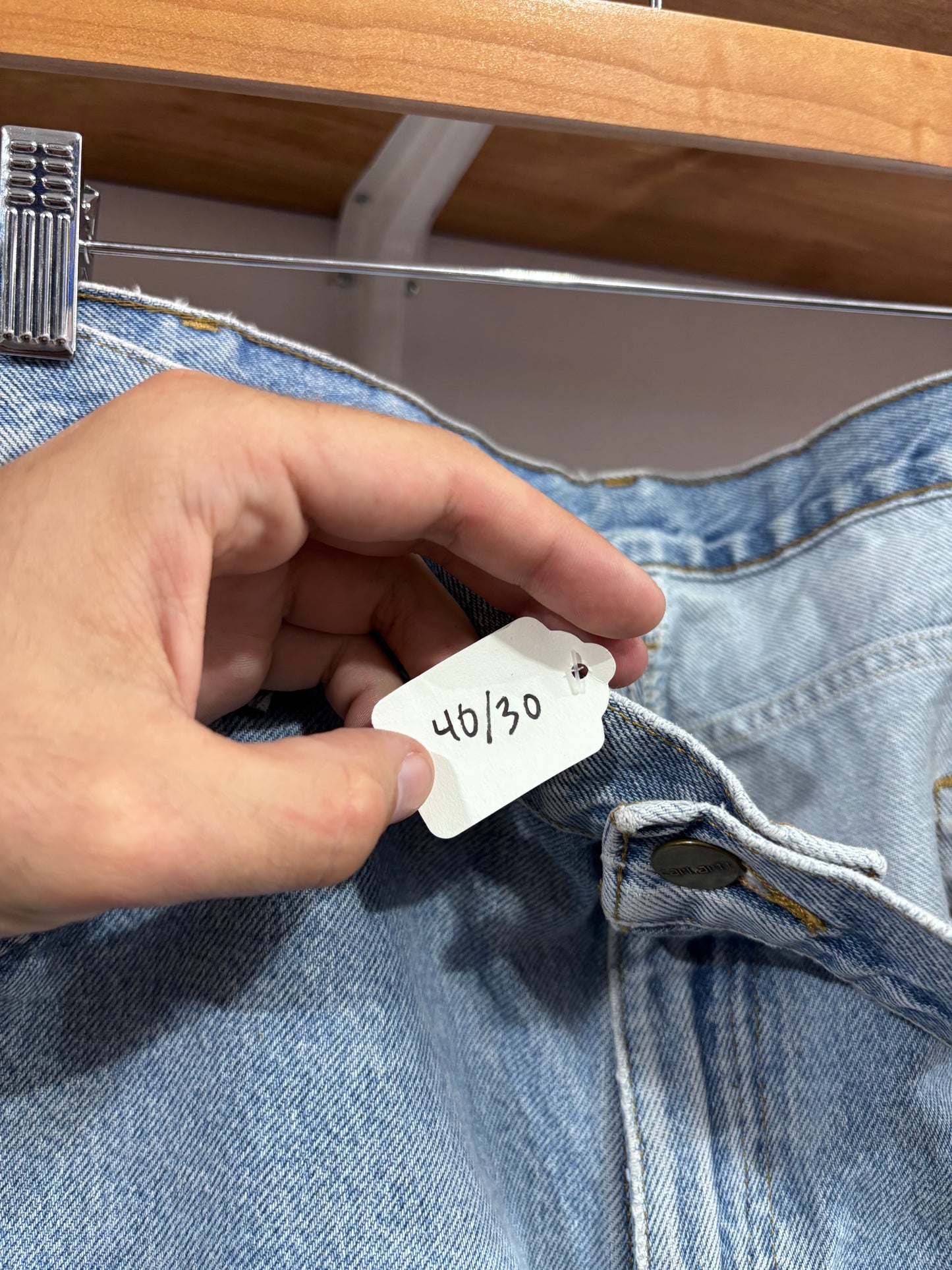Vintage Carhartt Blue Jeans
