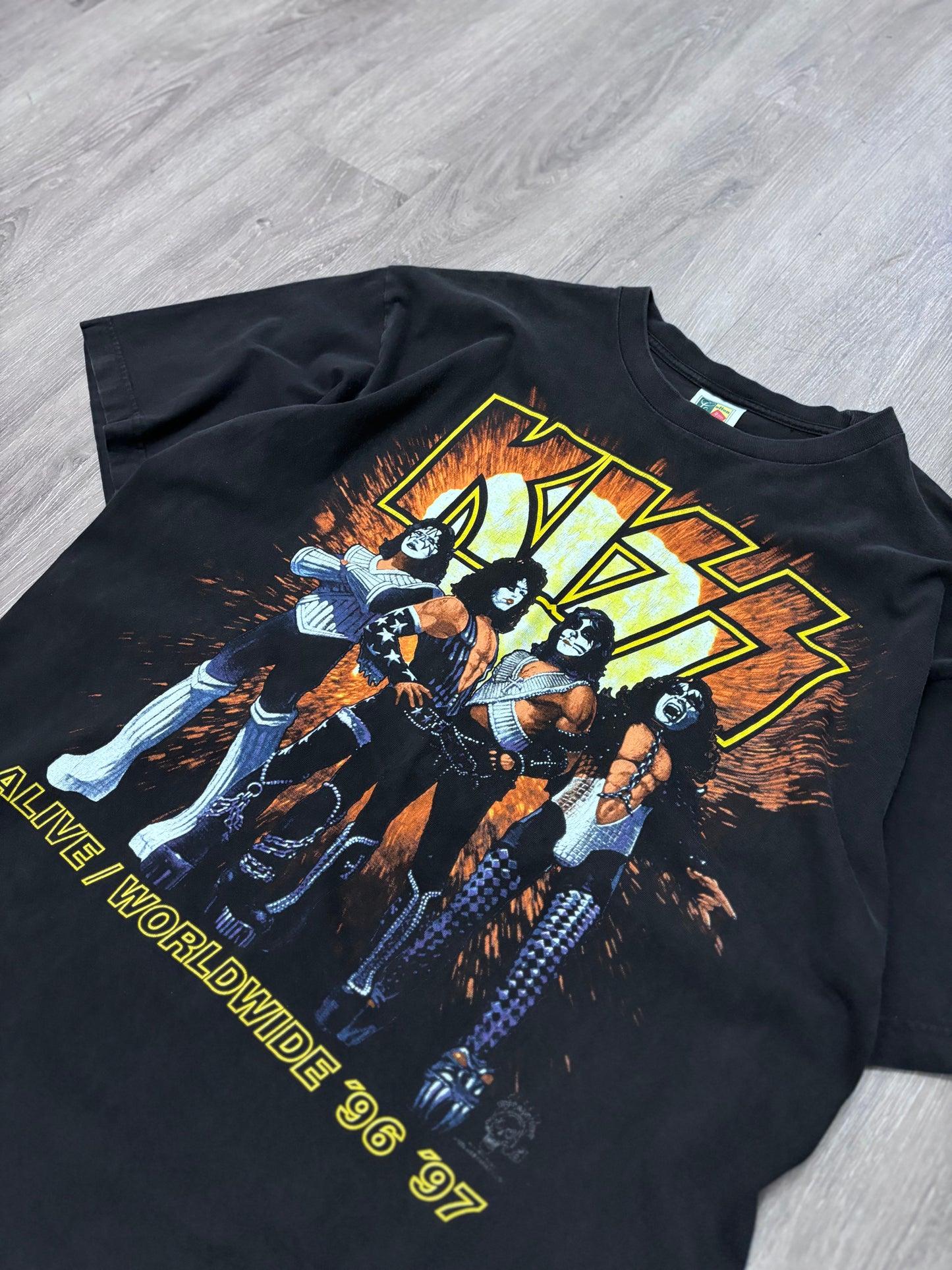 Vintage Kiss Alive/Worldwide ‘96 ‘97 Tour Tee