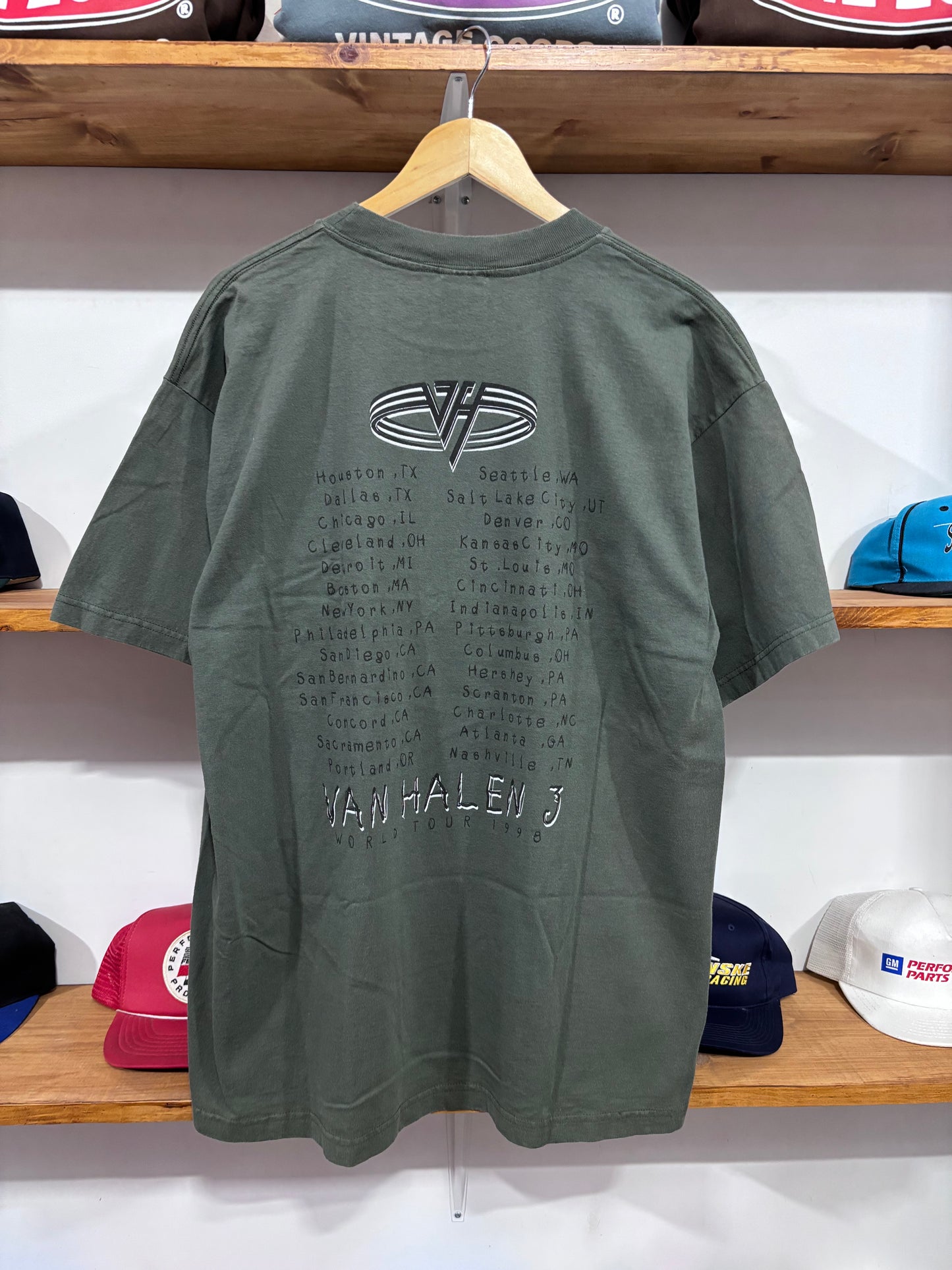 Vintage Van Halen Tour Band Tee