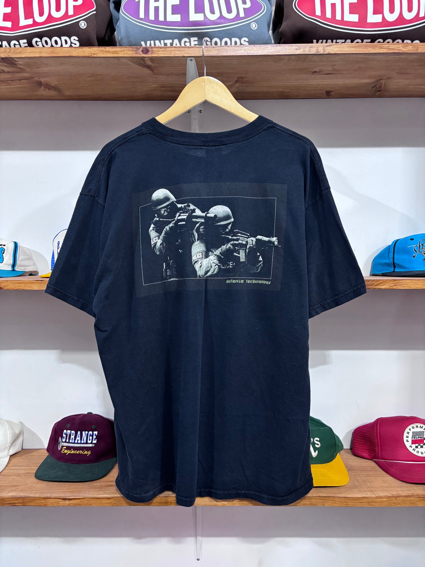 Vintage Police Defense Technology Tee