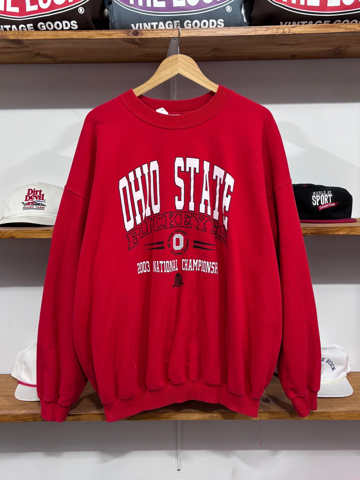 Vintage Ohio State Red Crewneck