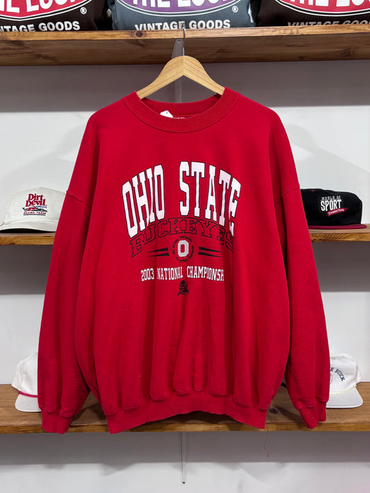 Vintage Ohio State Red Crewneck