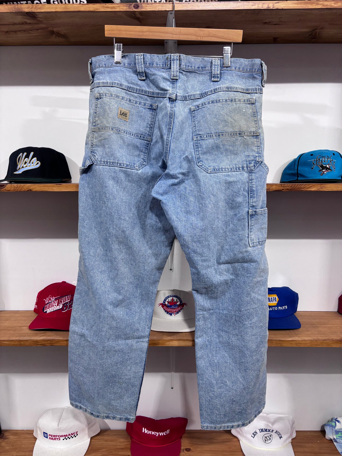 Vintage Lee Dungaree Carpenter Jeans