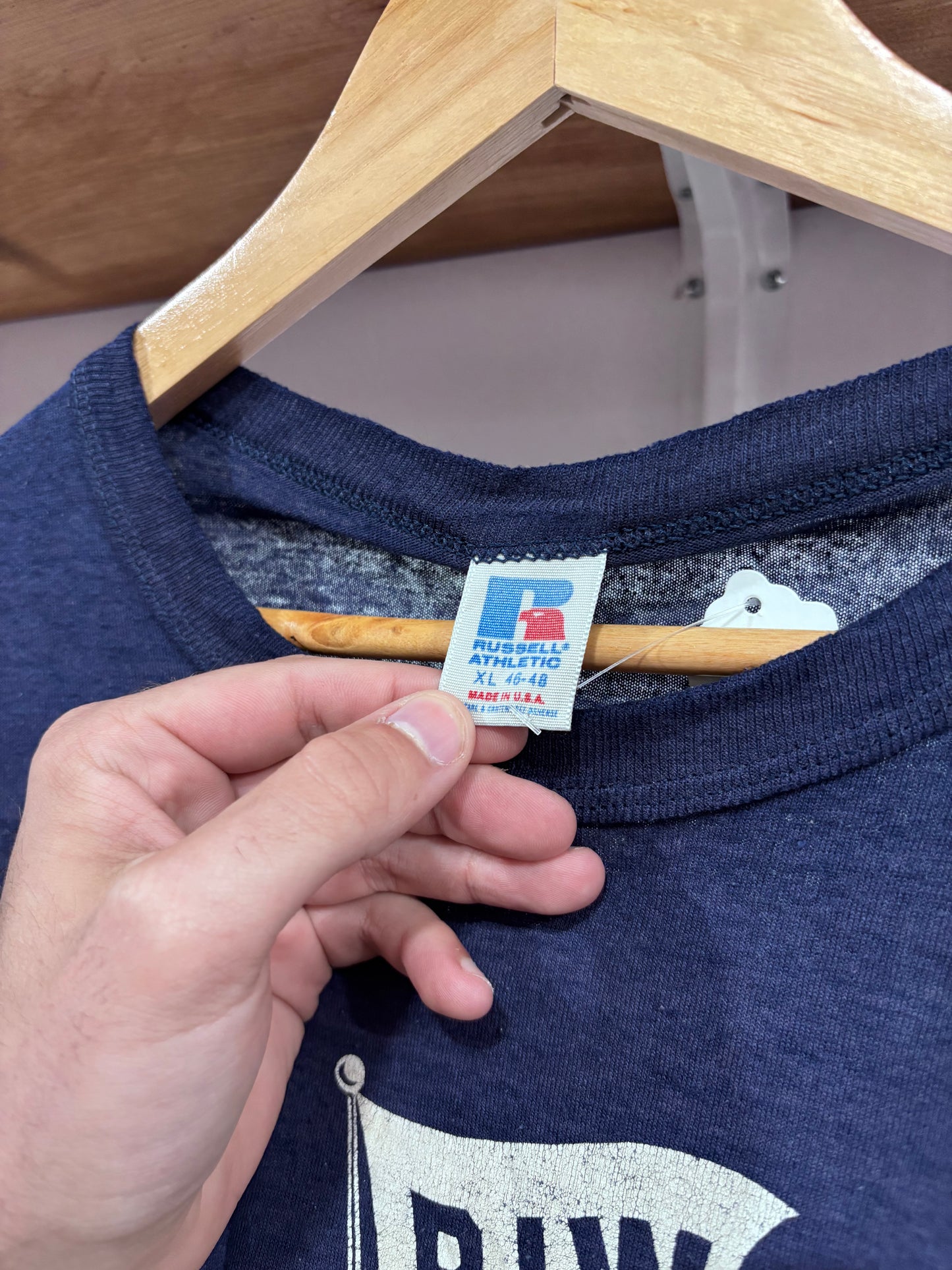 Vintage Russell Bath Iron Works Tee