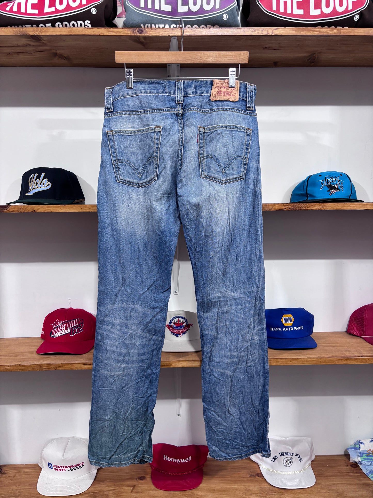Vintage Levi’s 506 Faded Blue Jeans