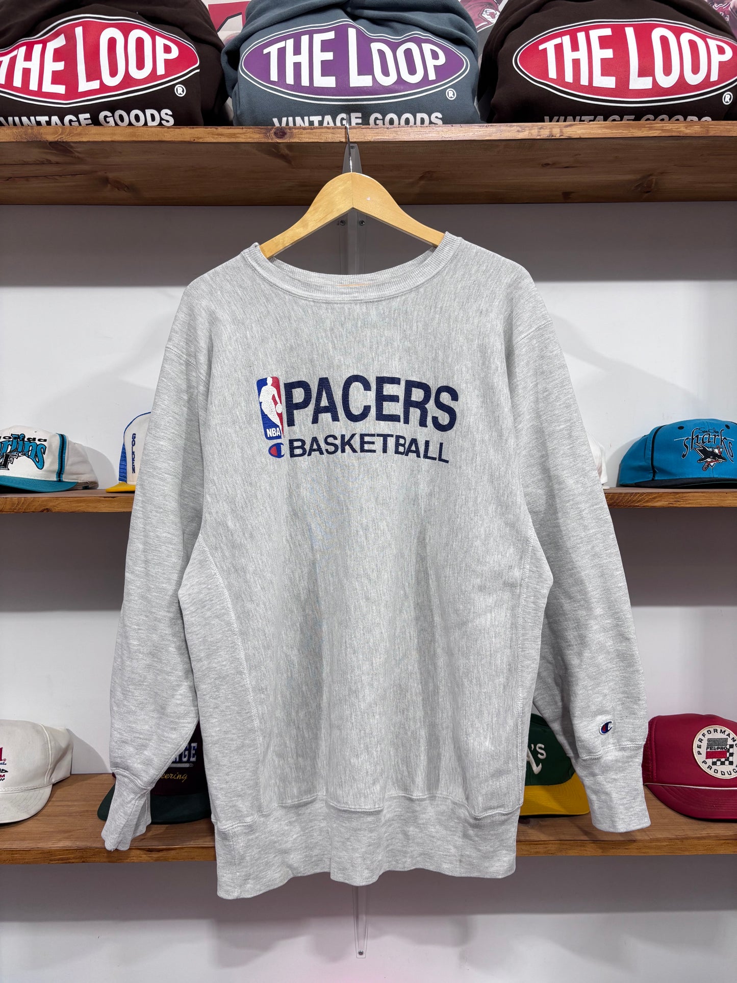 Vintage Indiana Pacers Champion Crewneck