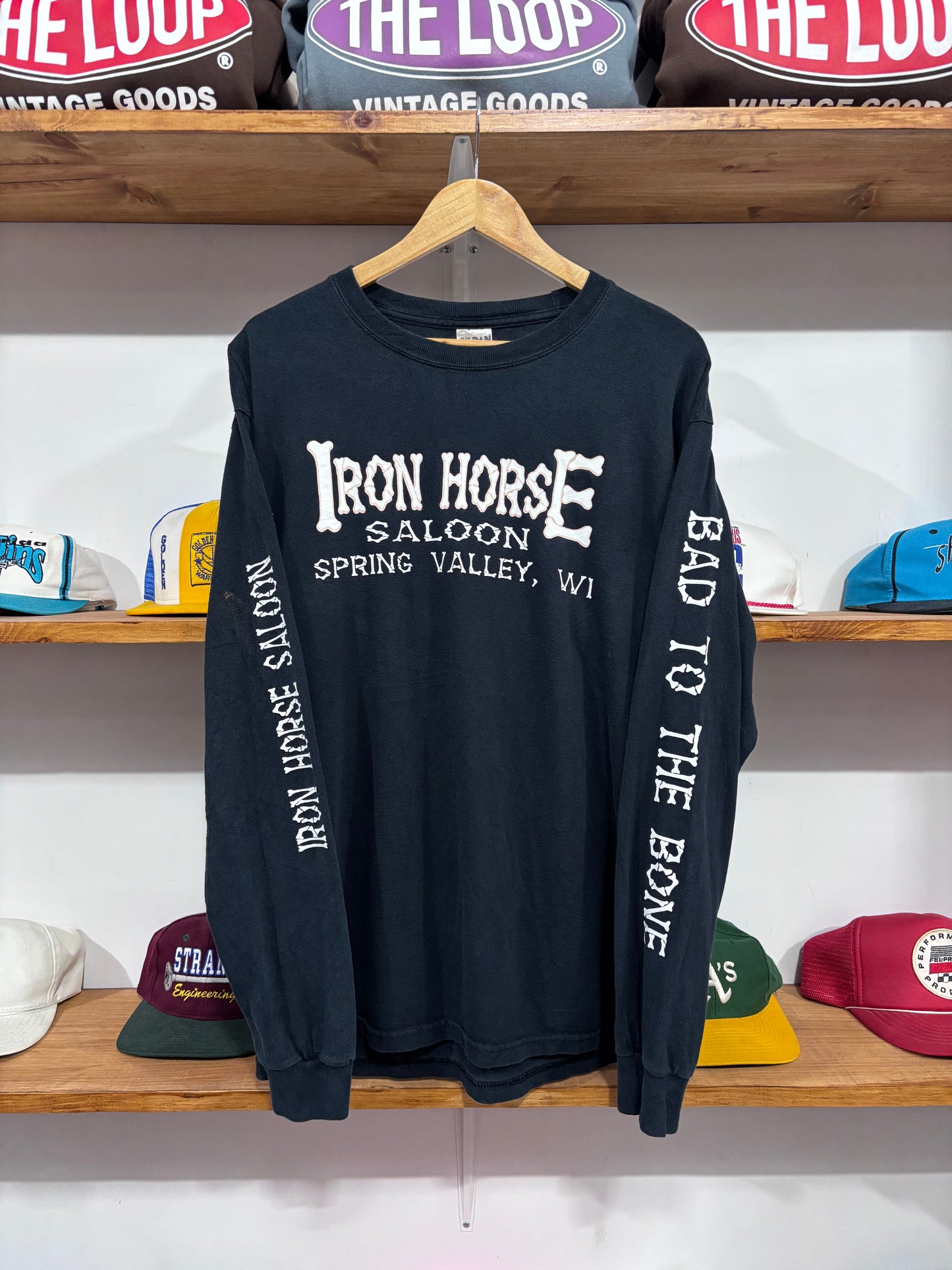 Vintage Iron Horse Saloon Biker Long Sleeve