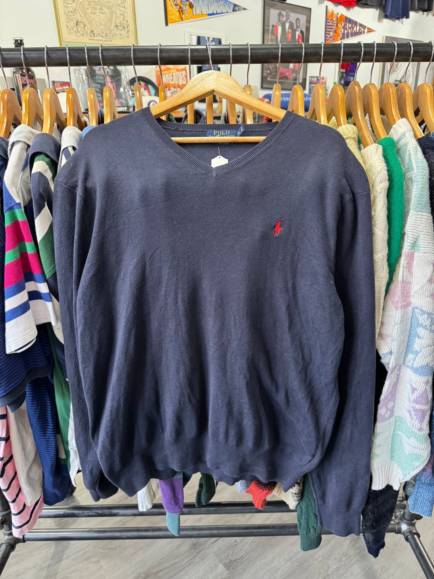 Vintage Polo Sweater
