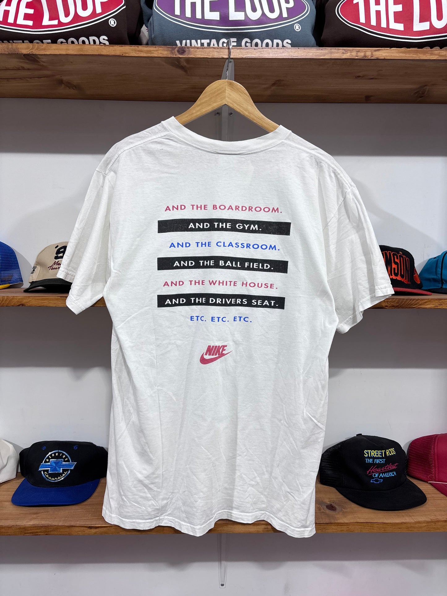 Vintage Nike Feminism Promo Tee