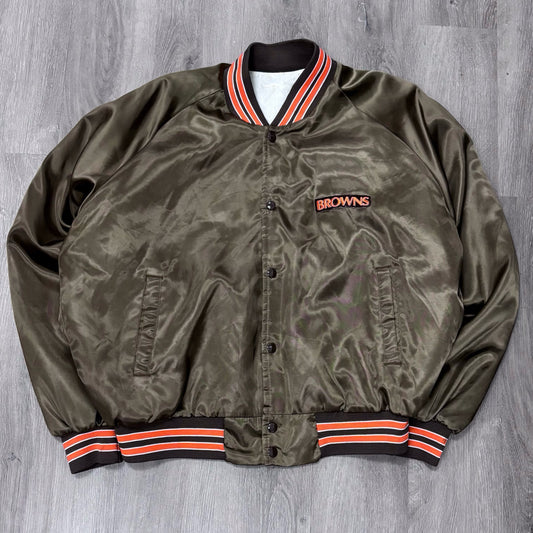 Vintage Cleveland Browns Satin Jacket