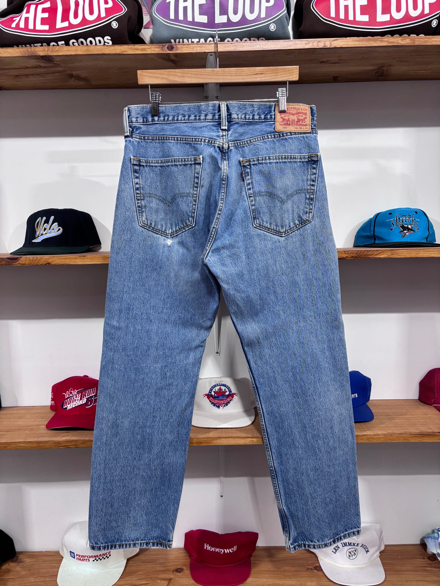 Vintage Levi’s 505 Blue Denim Jeans