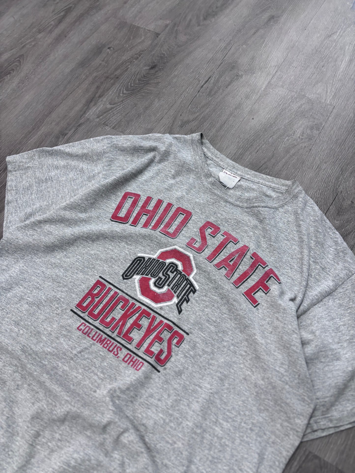 Vintage Ohio State Buckeyes Gray Tee