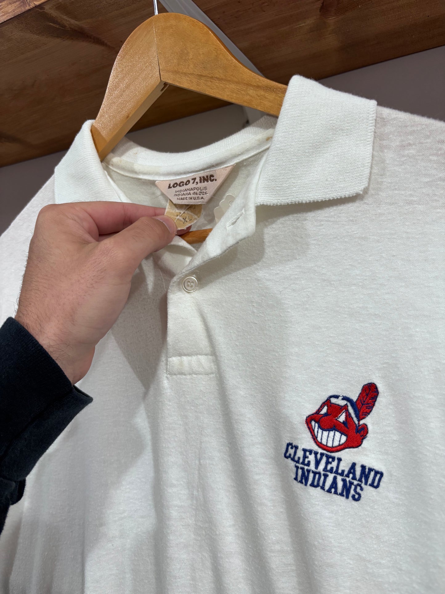 Vintage Cleveland Indians Polo