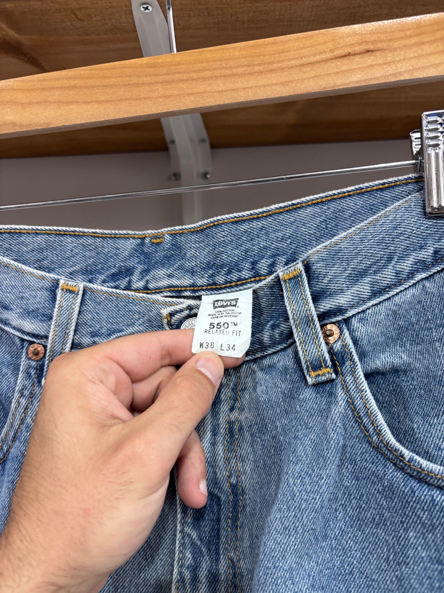Vintage Levi’s 550 Blue Jeans
