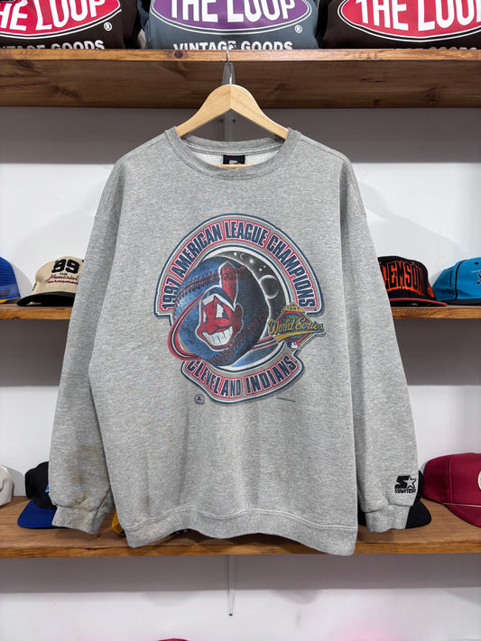 Vintage Cleveland Indians Starter Crewneck