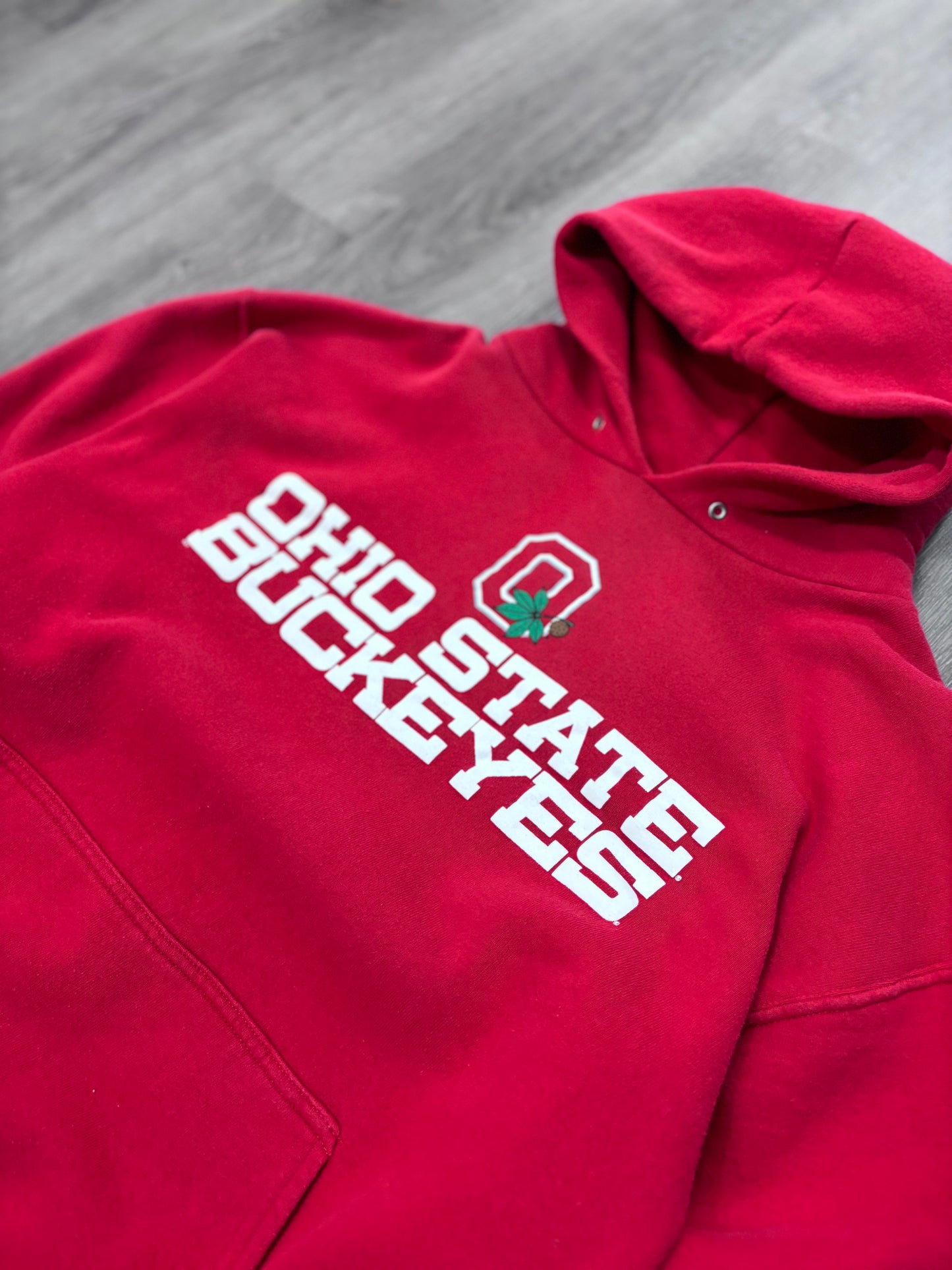 Vintage Ohio State Buckeyes Spellout Hoodie