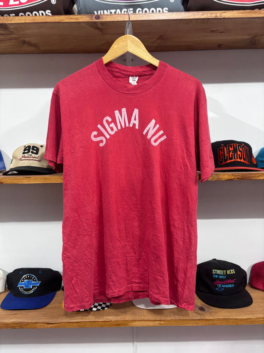 Vintage Sigma Nu Fraternity Tee