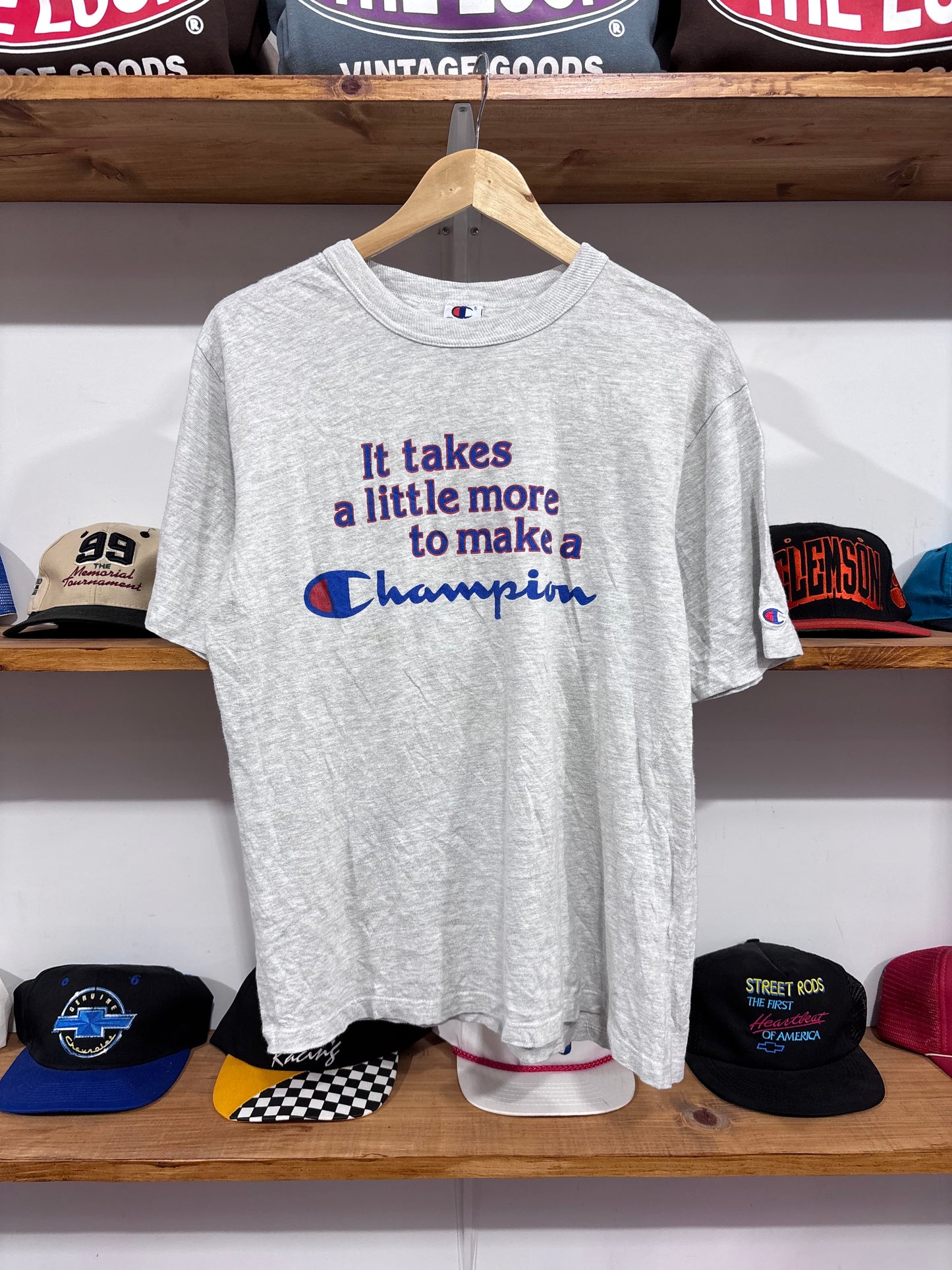 Vintage Champion Slogan Tee