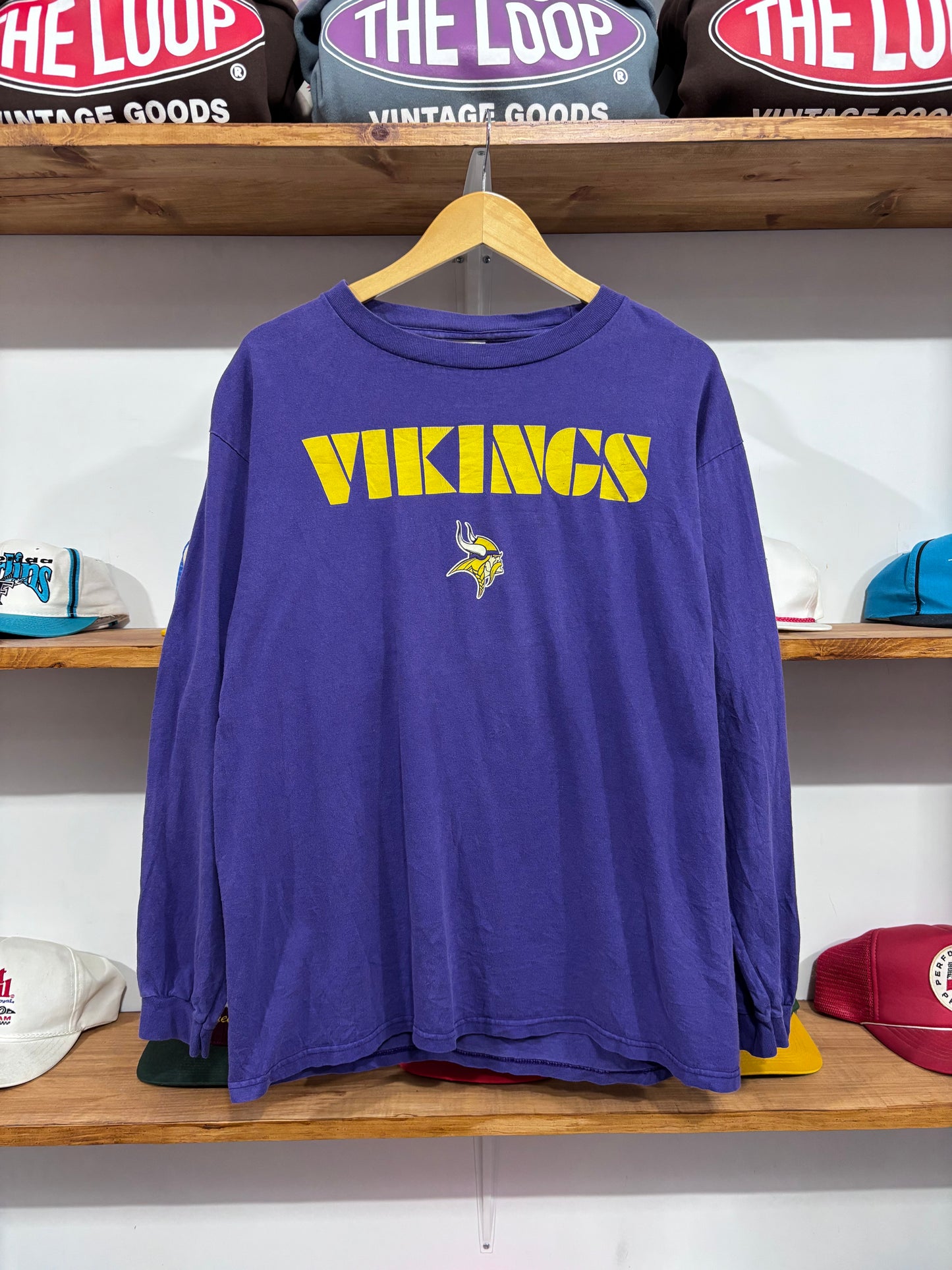 Vintage Minnesota Vikings Long Sleeve