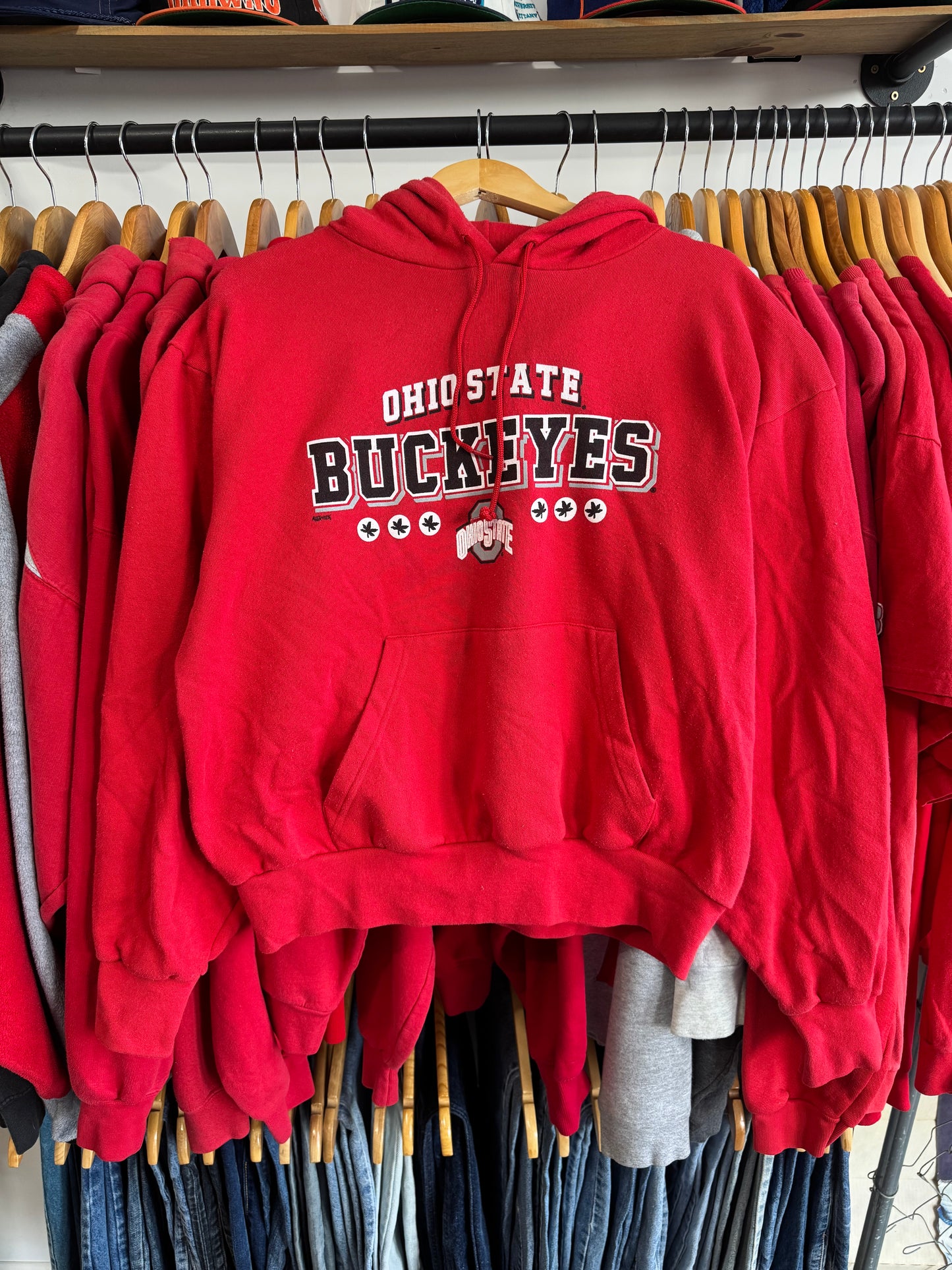 Vintage Ohio State Buckeye Hoodie