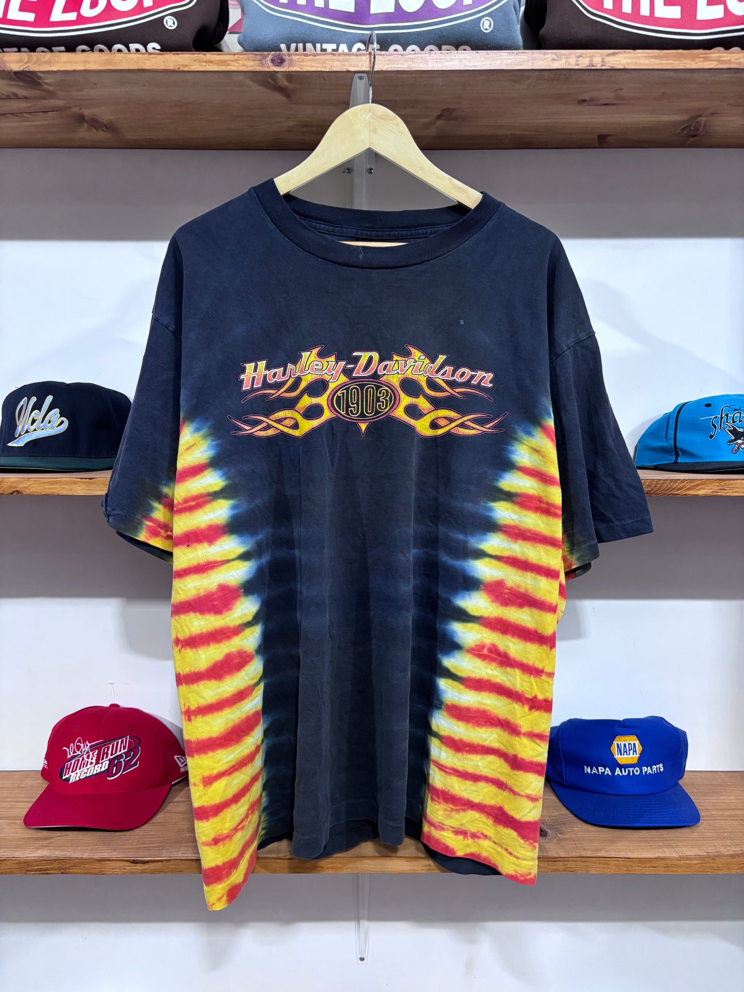 Vintage Harley Davidson Tie Dye Tee