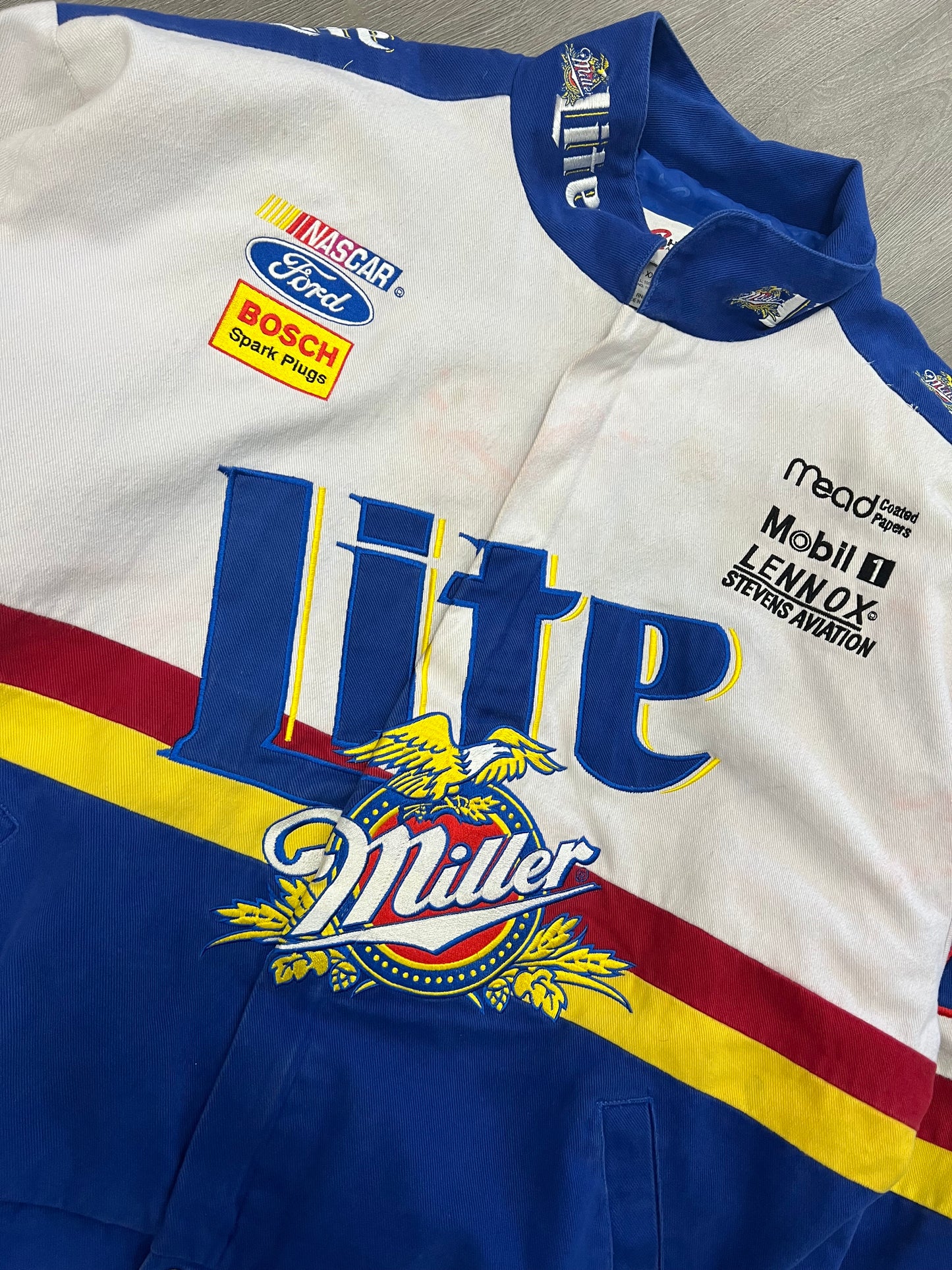 Vintage Miller Lite NASCAR Jacket